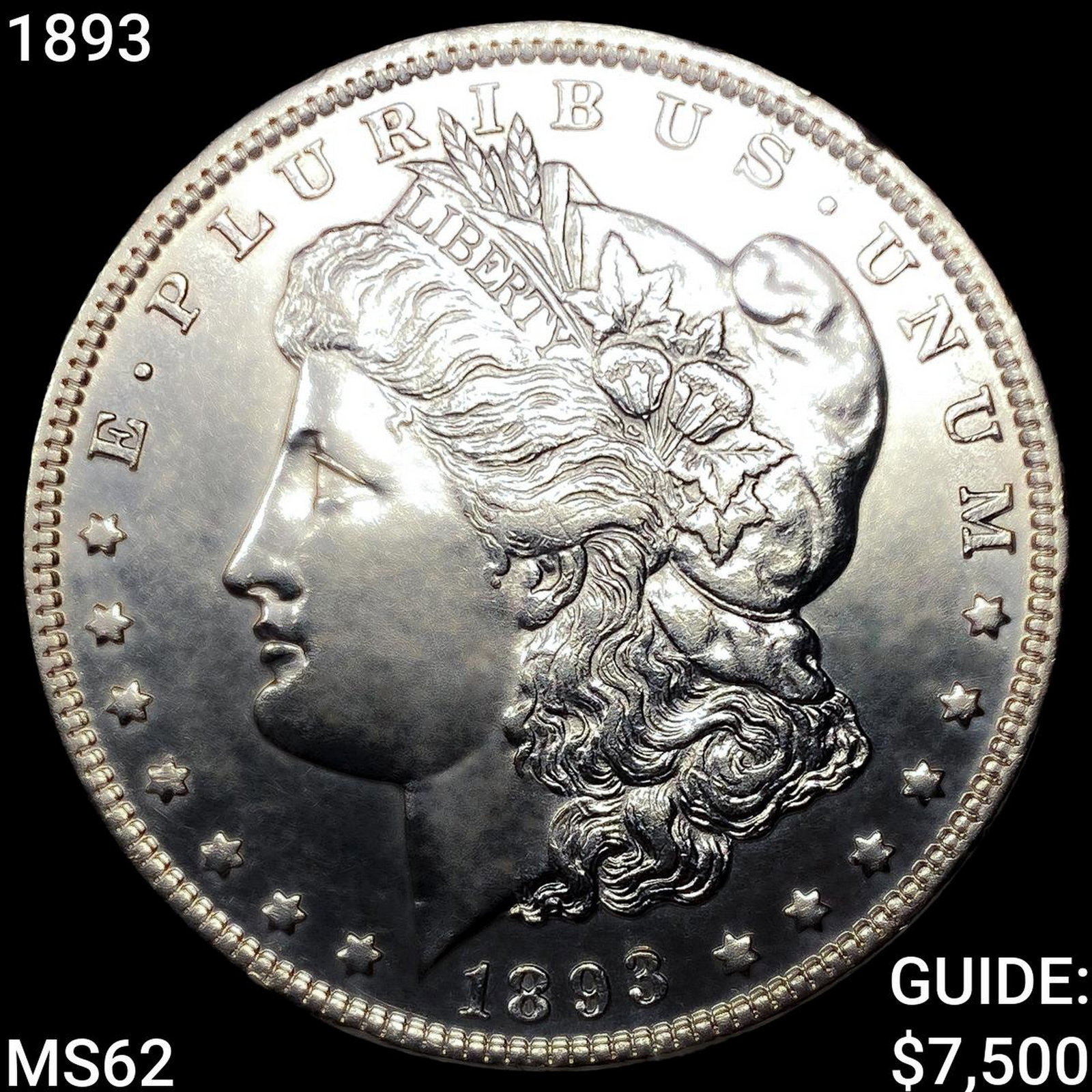 1893 Morgan Silver Dollar: 1893 Morgan Silver Dollar