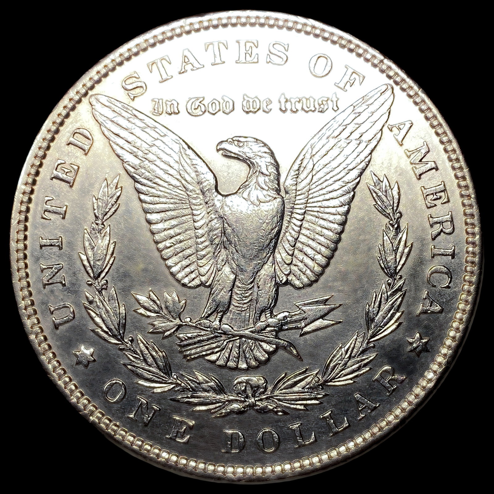 1893 Morgan Silver Dollar - 2