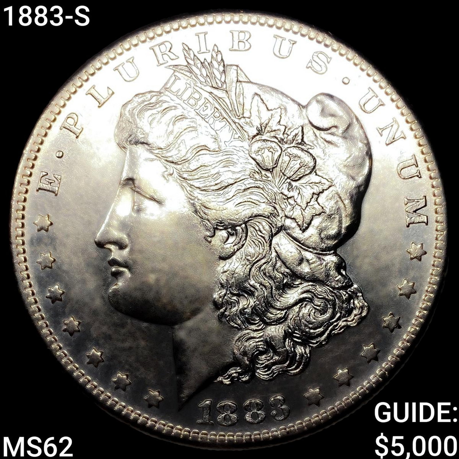 1883-S Morgan Silver Dollar: 1883-S Morgan Silver Dollar
