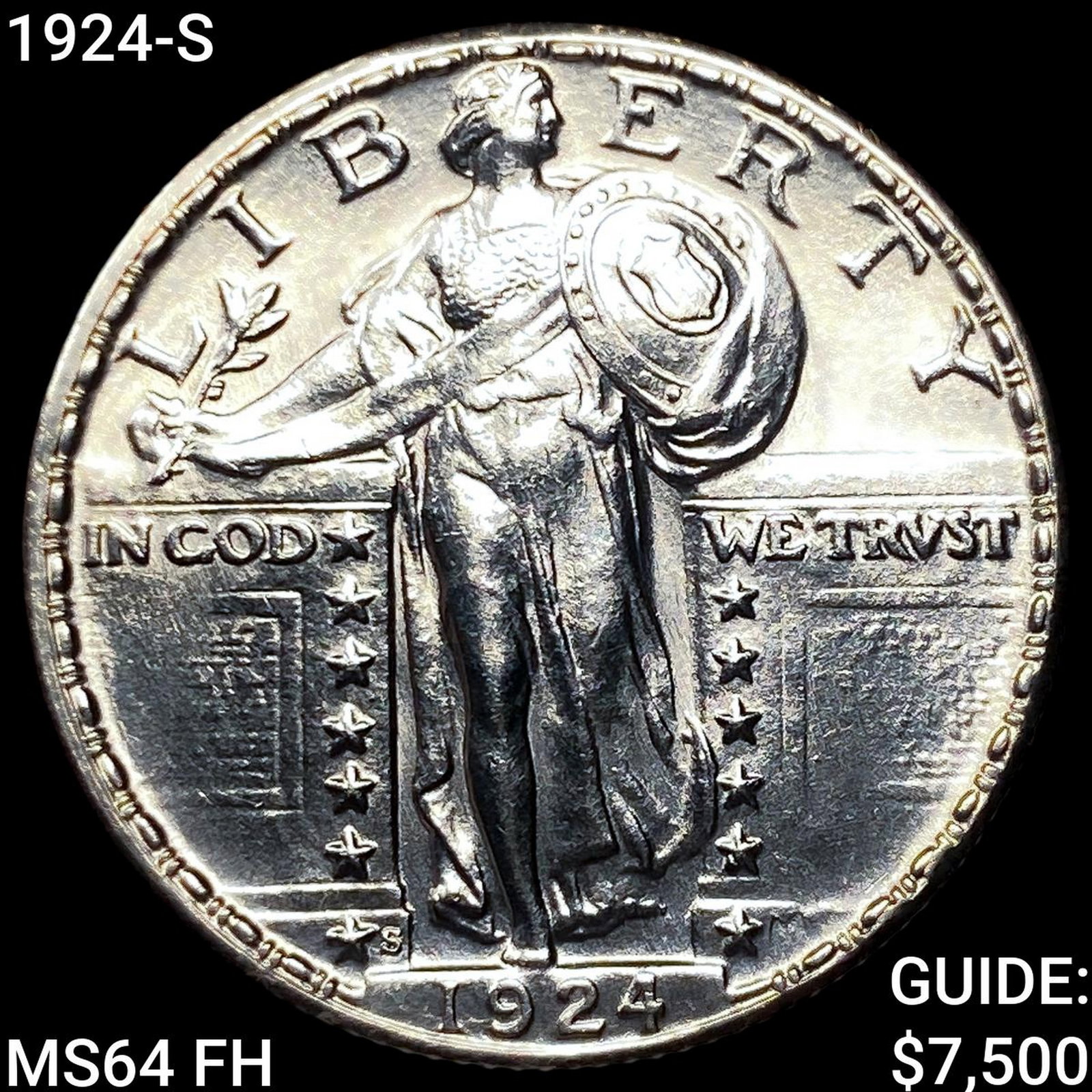 1924-S Standing Liberty Quarter: 1924-S Standing Liberty Quarter