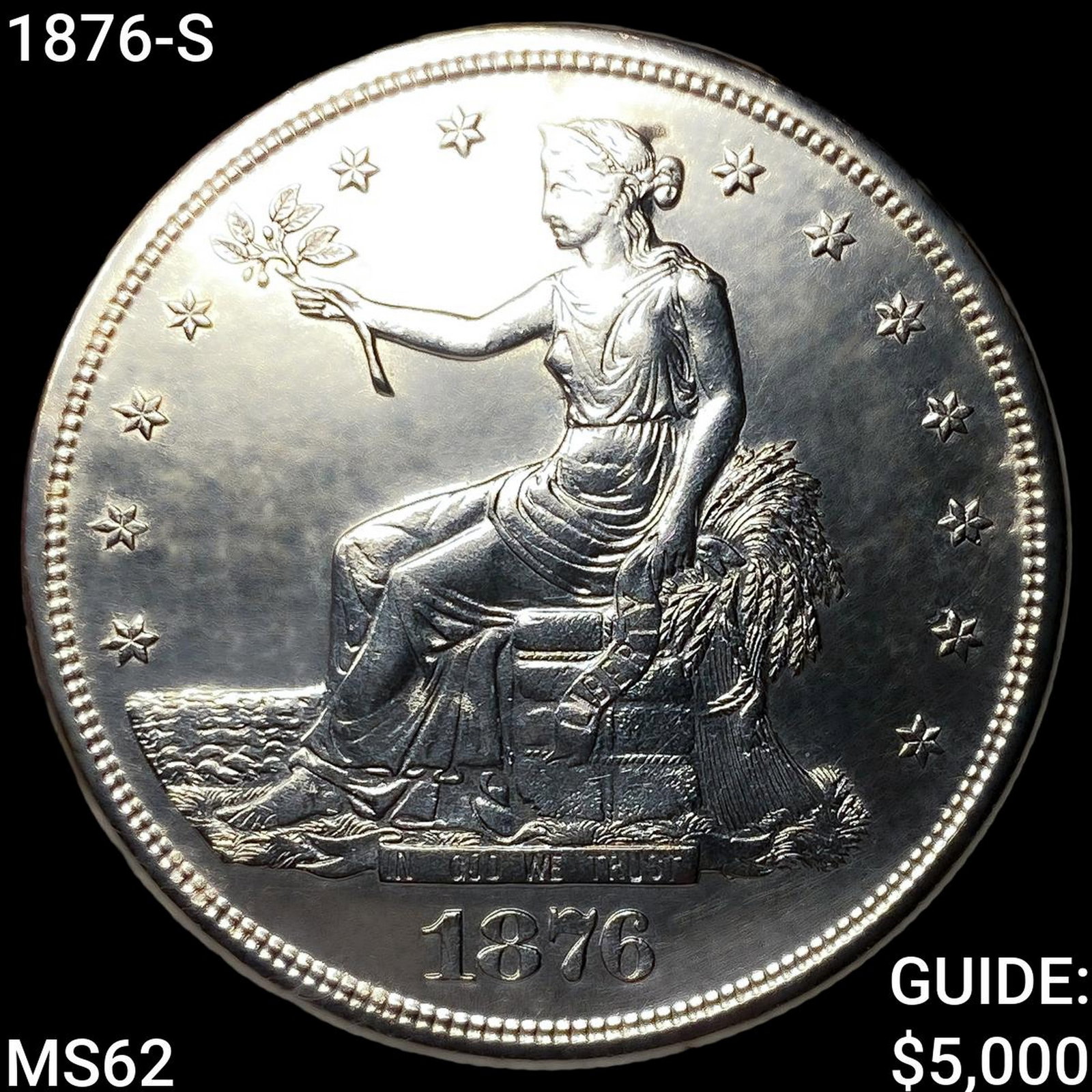 1876-S Silver Trade Dollar: 1876-S Silver Trade Dollar