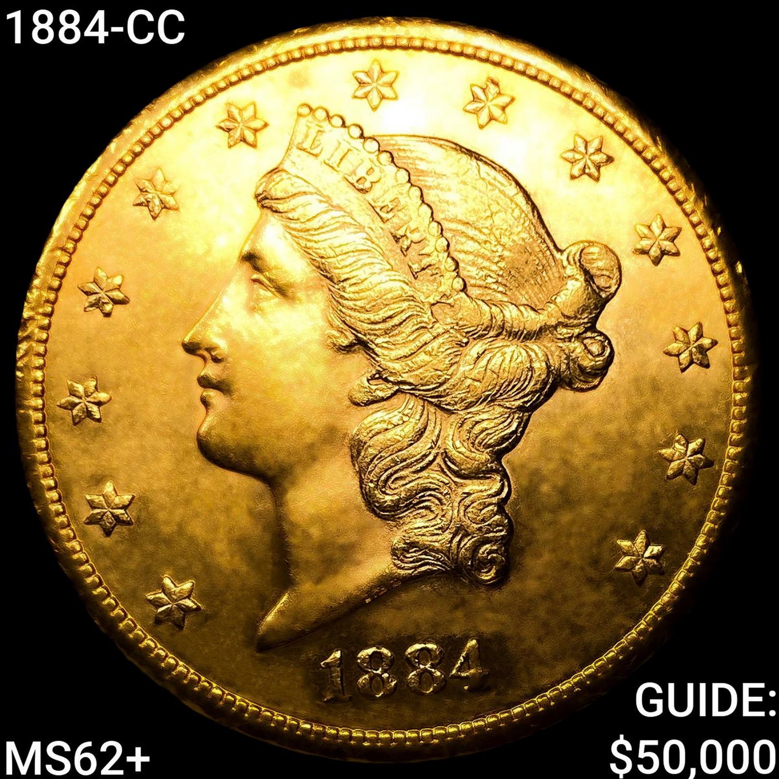 1884-CC $20 Gold Double Eagle (1 of 2)