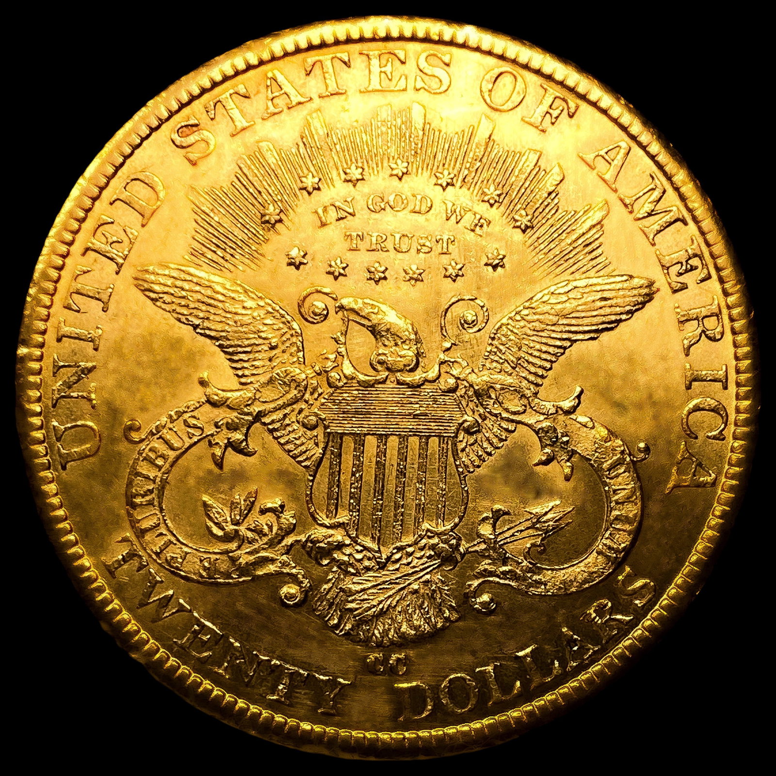 1884-CC $20 Gold Double Eagle - 2