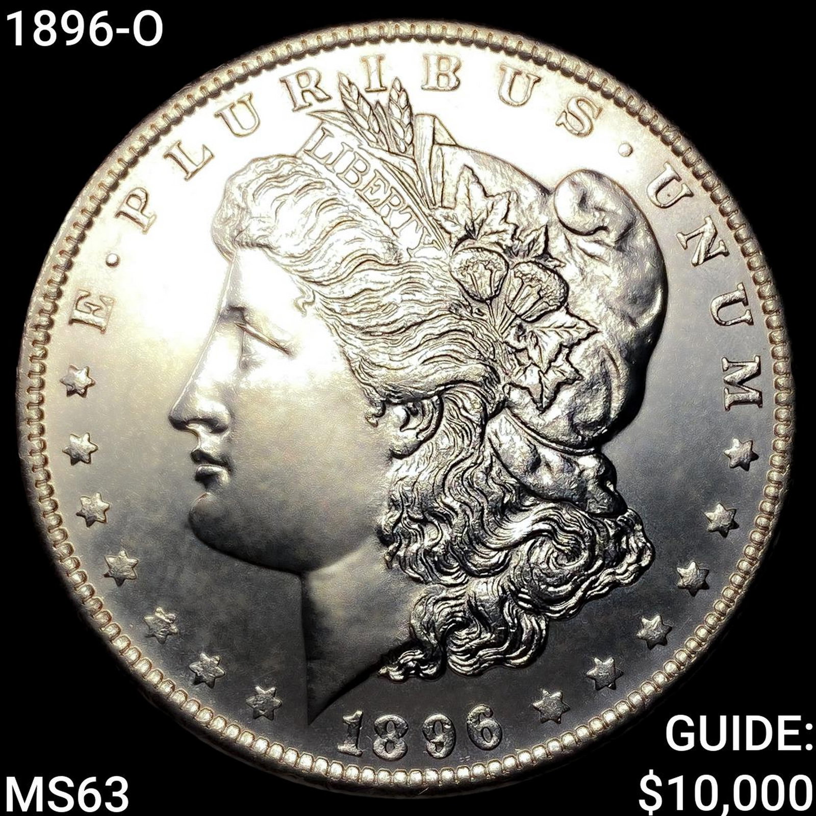 1896-O Morgan Silver Dollar: 1896-O Morgan Silver Dollar
