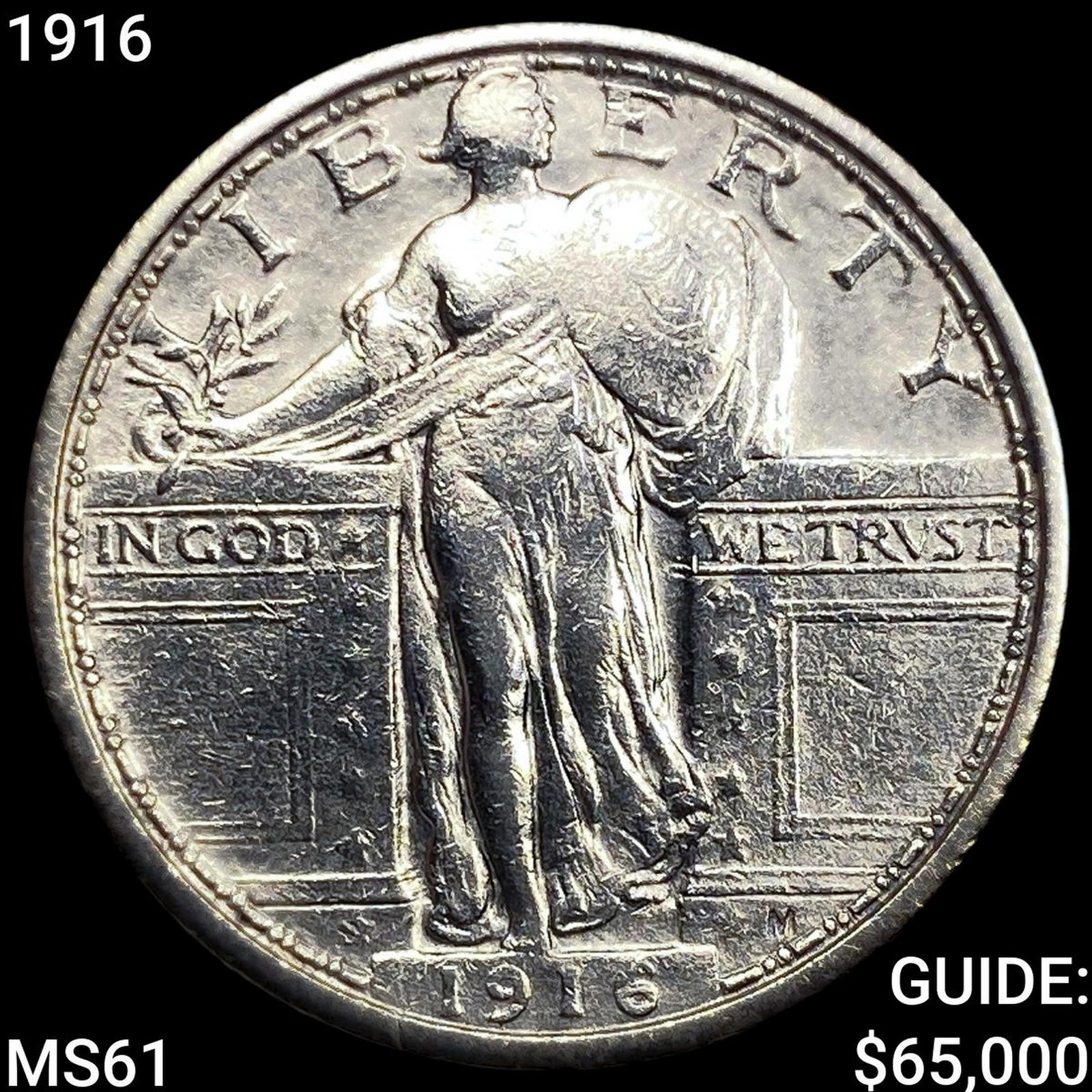 1916 Standing Liberty Quarter: 1916 Standing Liberty Quarter