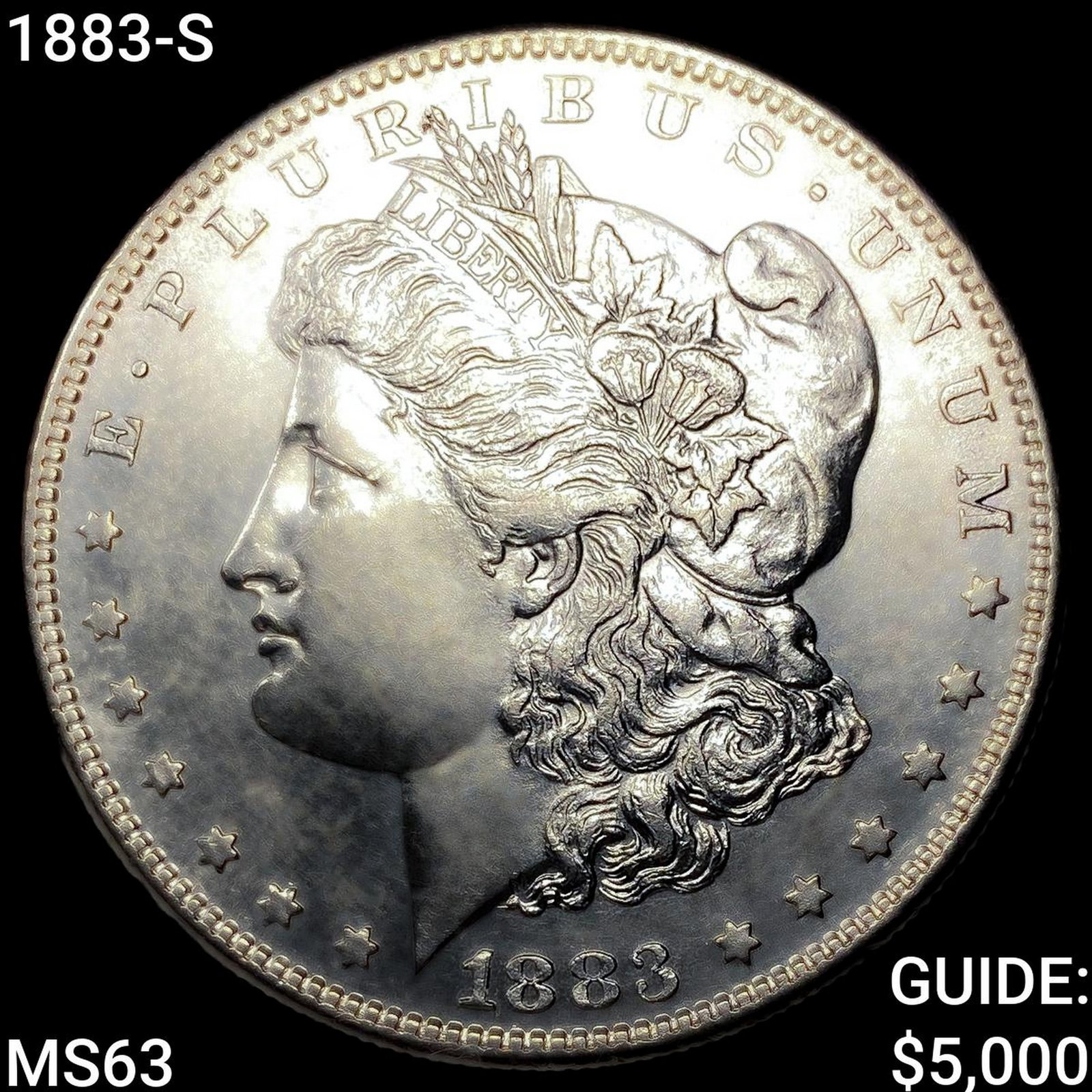1883-S Morgan Silver Dollar: 1883-S Morgan Silver Dollar