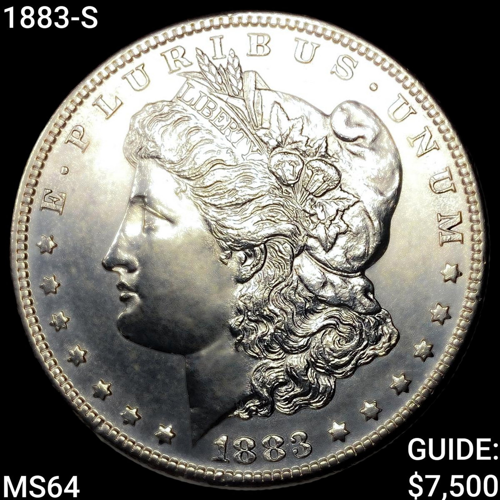 1883-S Morgan Silver Dollar: 1883-S Morgan Silver Dollar