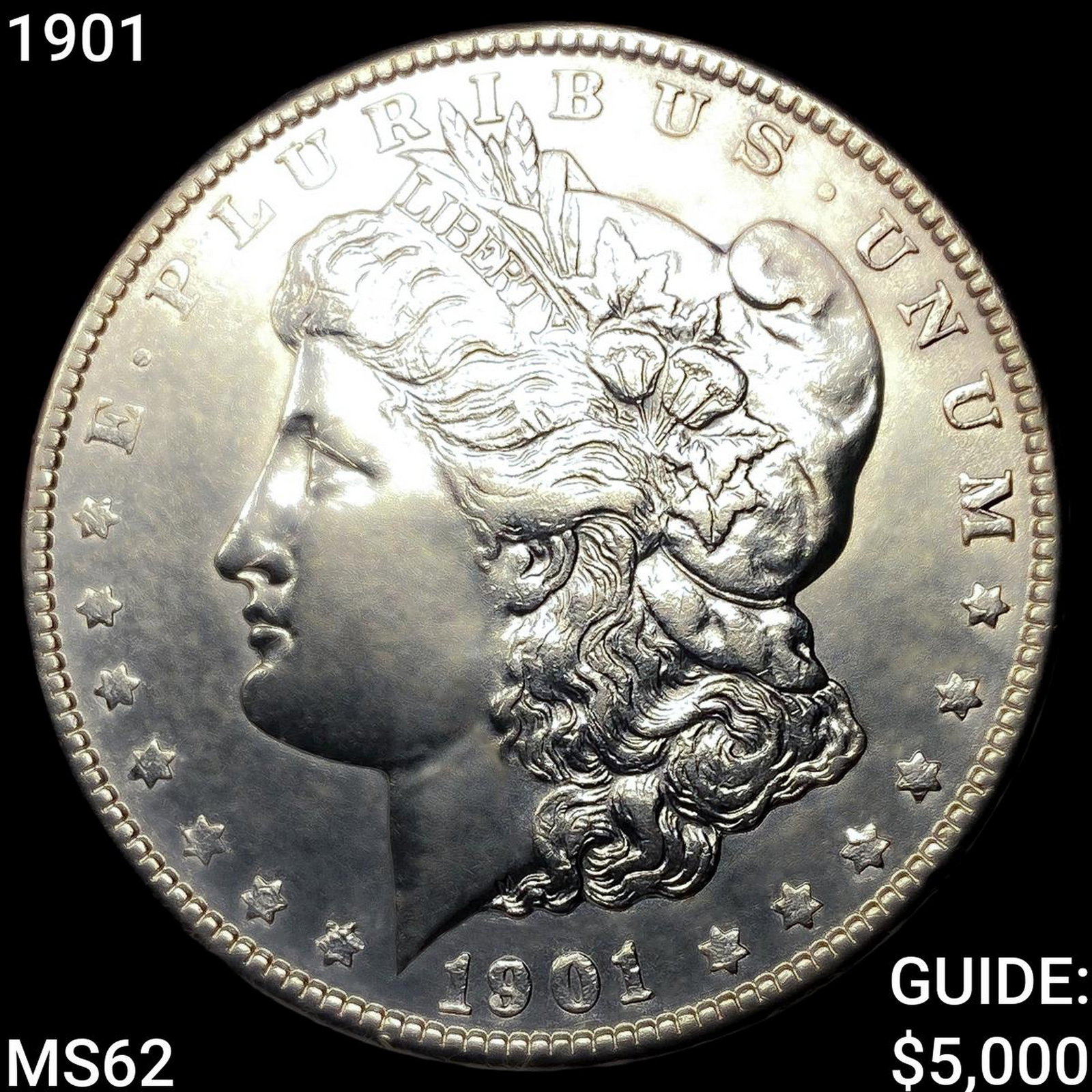 1901 Morgan Silver Dollar: 1901 Morgan Silver Dollar