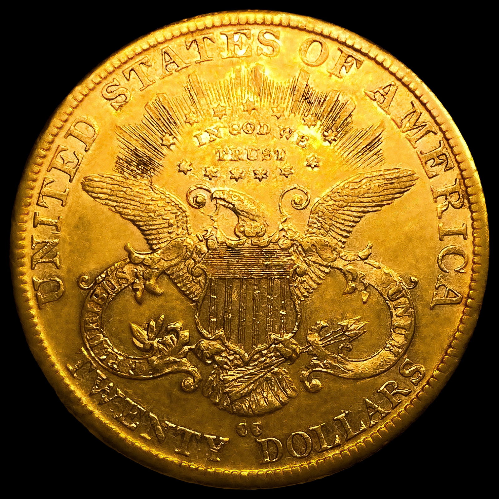 1889-CC $20 Gold Double Eagle UNCIRCULATED - 2