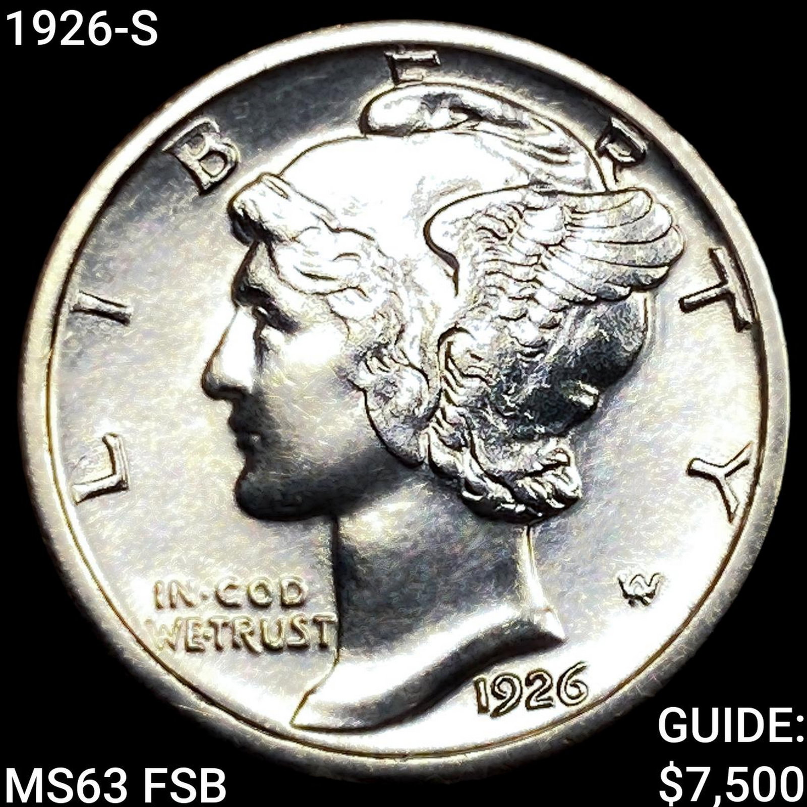 1926-S Mercury Dime: 1926-S Mercury Dime