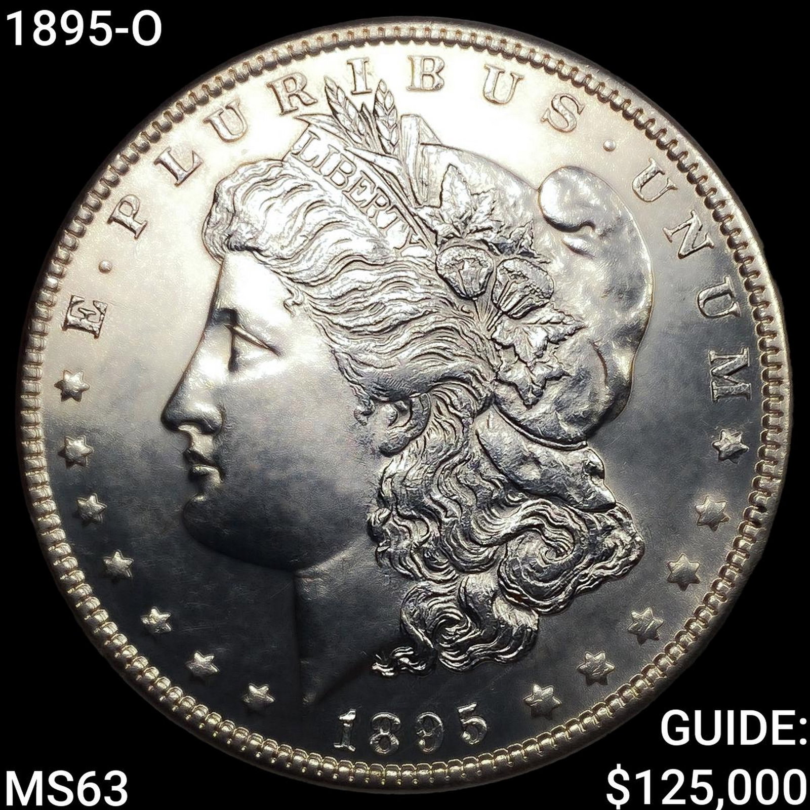 1895-O Morgan Silver Dollar: 1895-O Morgan Silver Dollar
