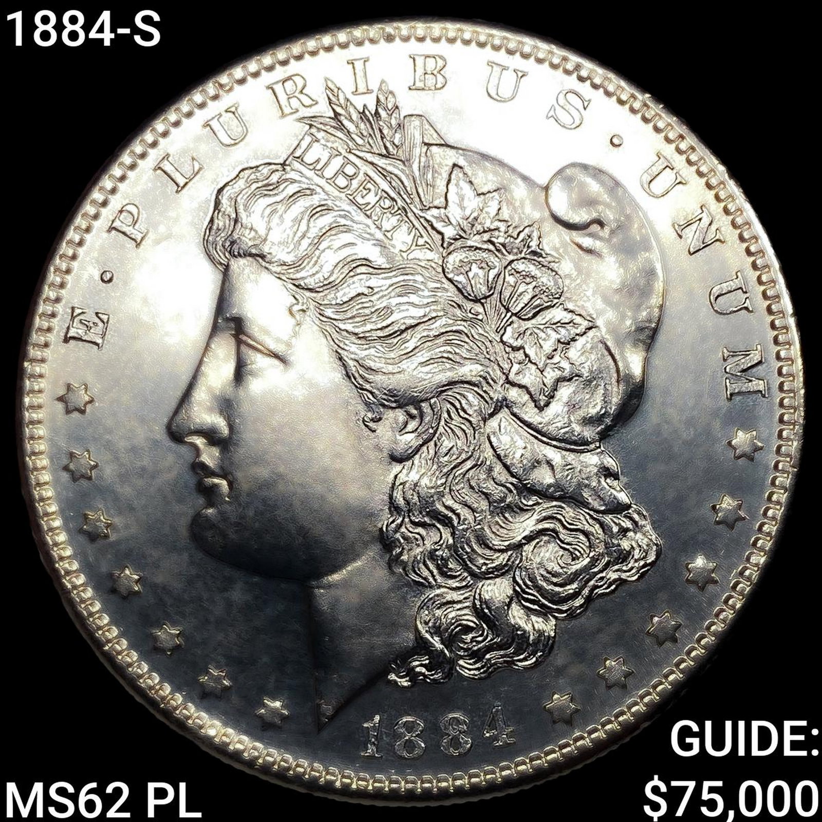 1884-S Morgan Silver Dollar: 1884-S Morgan Silver Dollar