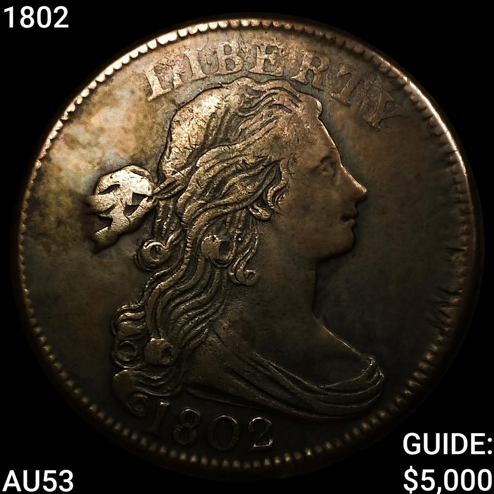 1802 Draped Bust Large Cent (1 of 2)