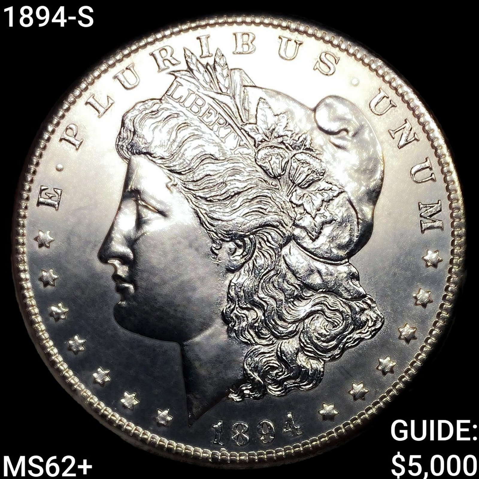 1894-S Morgan Silver Dollar: 1894-S Morgan Silver Dollar