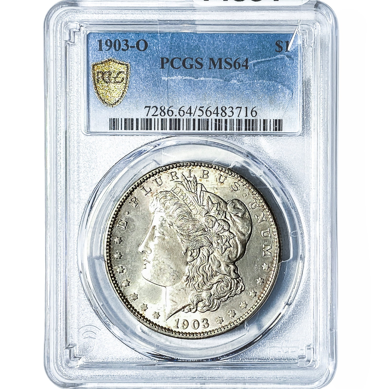 1903-O Morgan Silver Dollar PCGS MS64: 1903-O Morgan Silver Dollar PCGS MS64