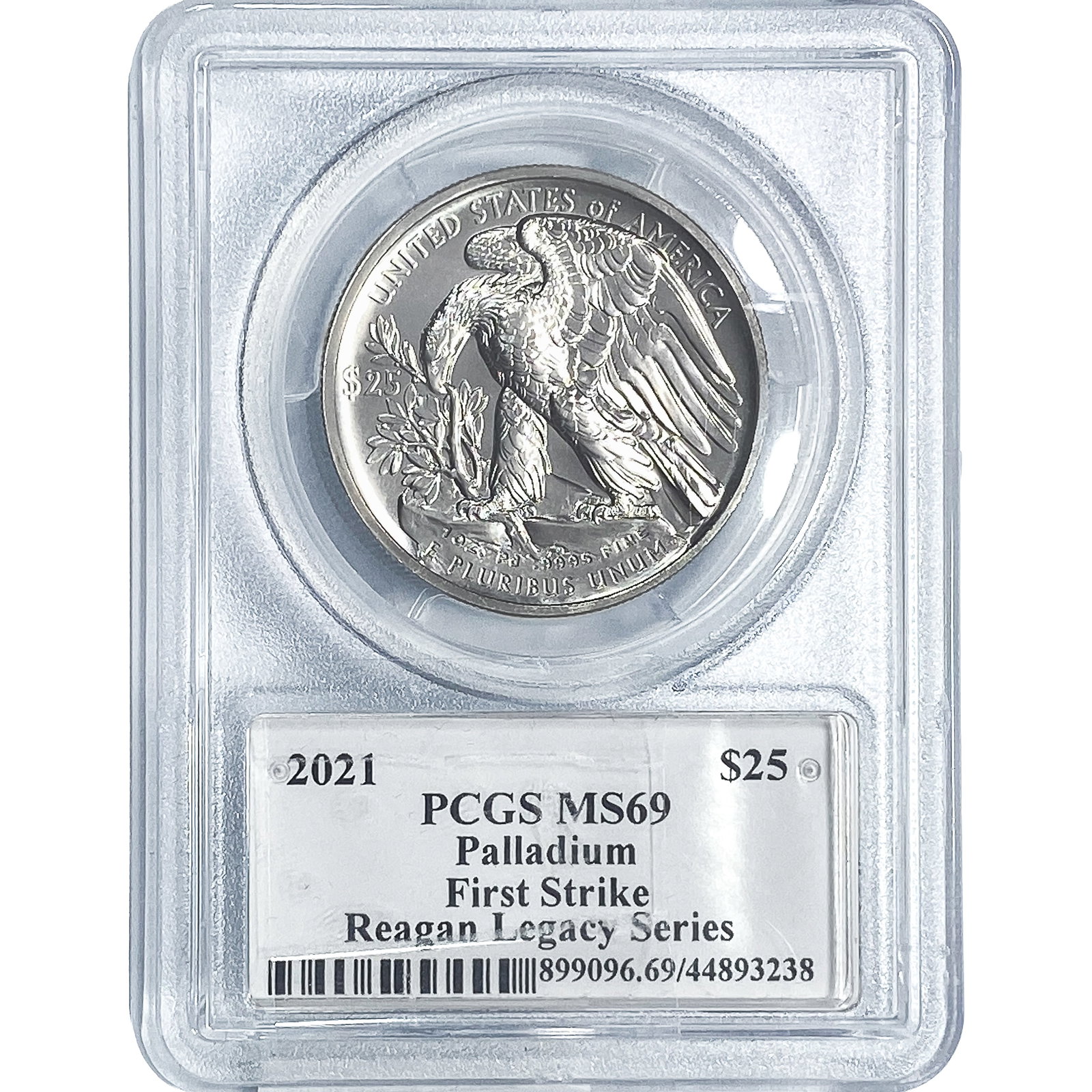 2021 $25 1oz Palladium American Eagle PCGS MS69 (1 of 4)