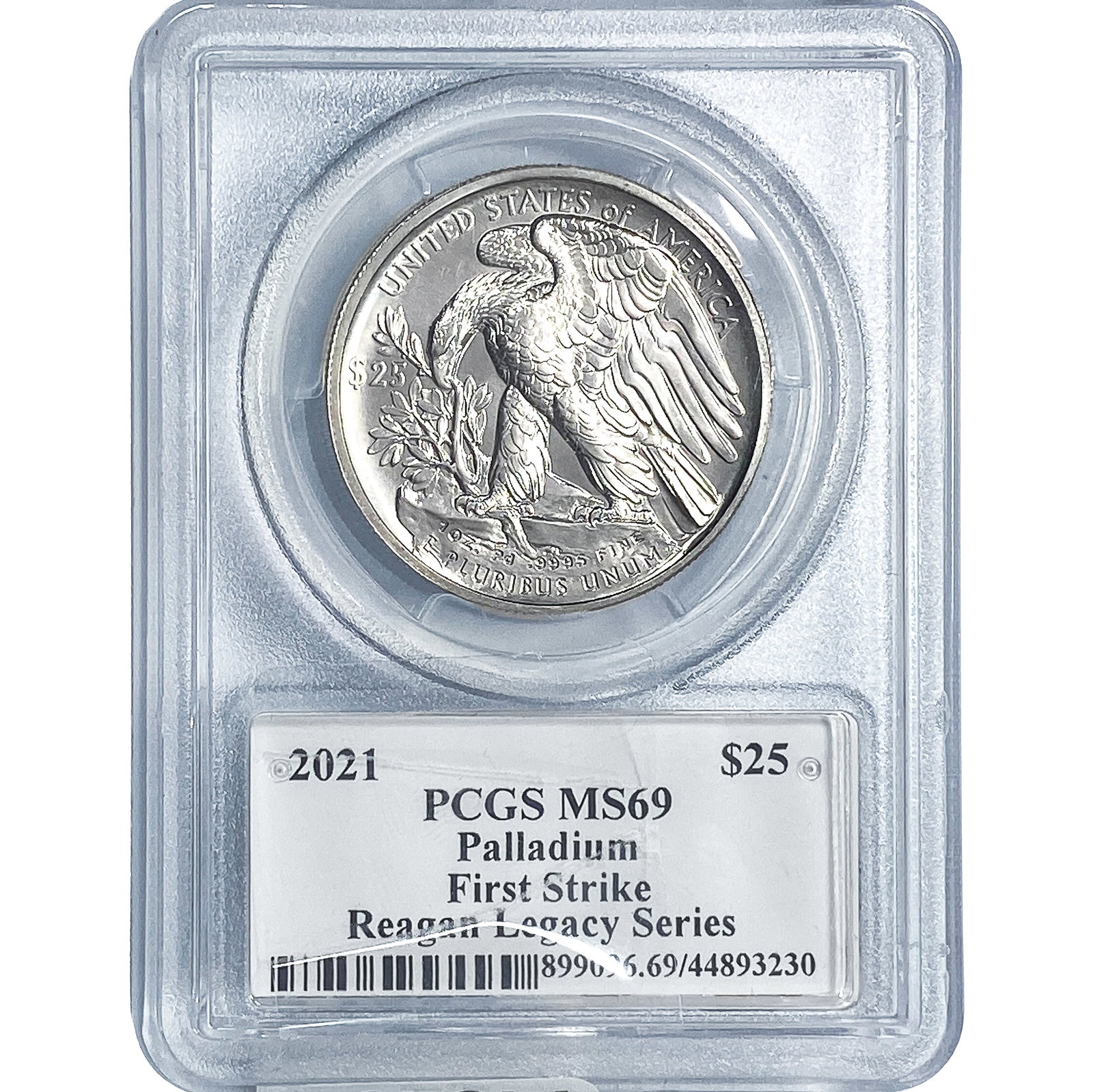 2021 $25 1oz Palladium American Eagle PCGS MS69 (1 of 4)