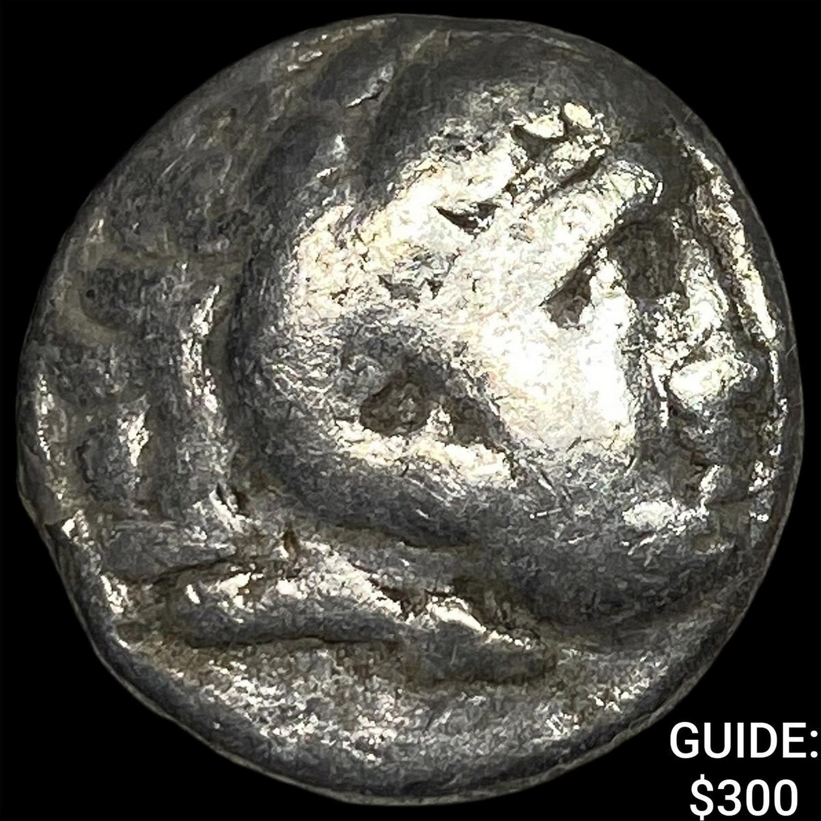 Macedonian Kingdom Alexander III Type Silver Drachm NEARLY UNCIRCULATED: Macedonian Kingdom Alexander III Type Silver Drachm NEARLY UNCIRCULATED
