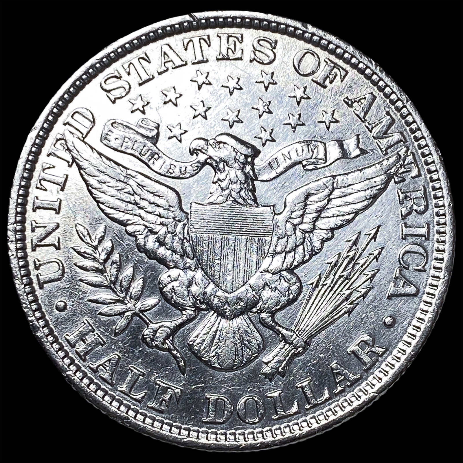 1900 Silver Barber Half Dollar UNCIRCULATED - 2