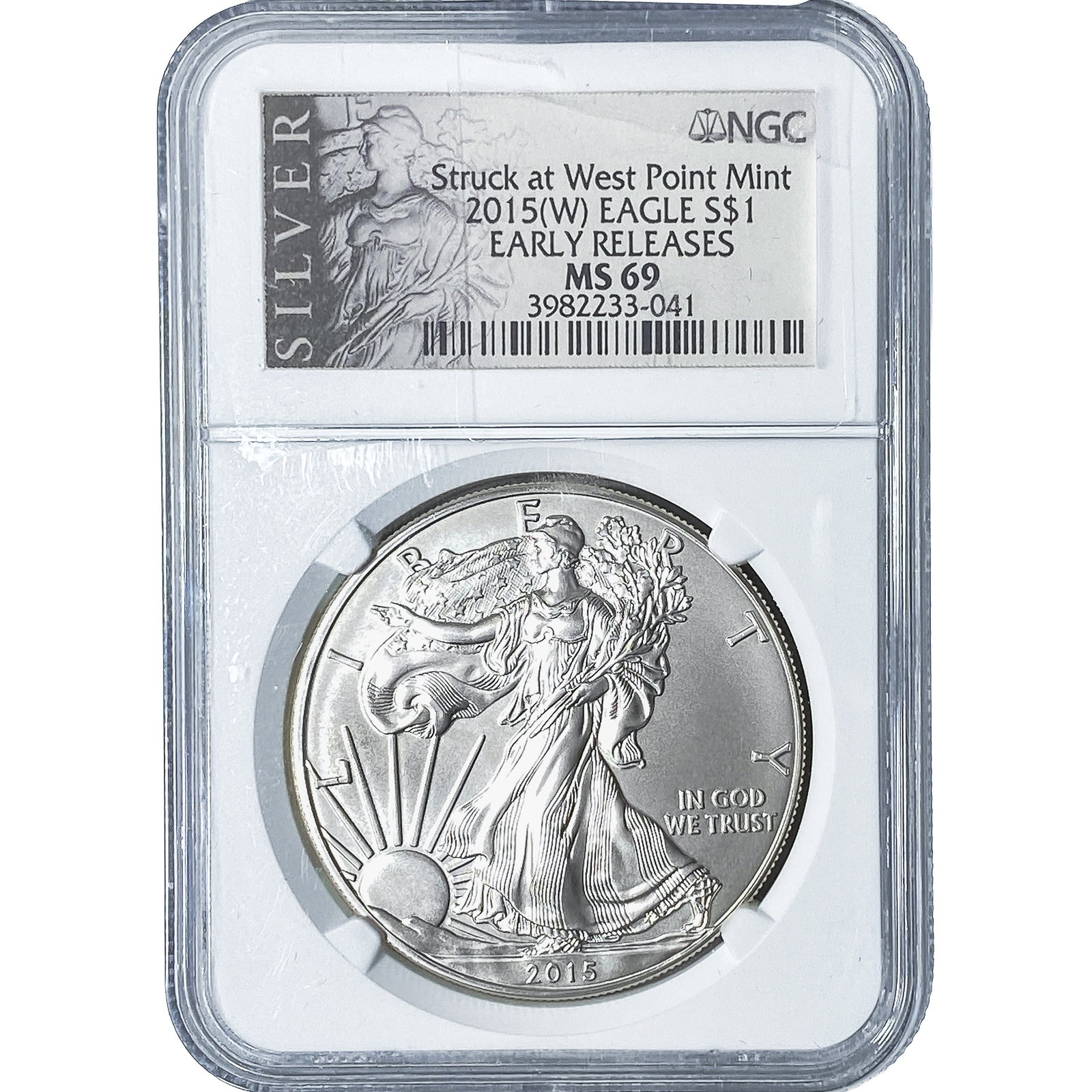 2015-W Silver Eagle NGC MS69 Early Releases (1 of 2)
