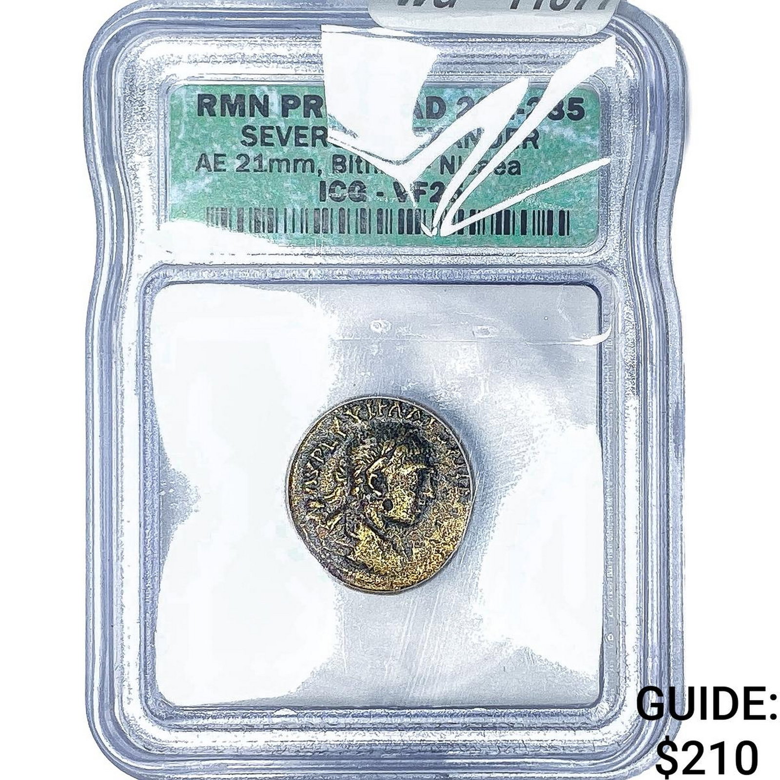 AD 222-235 Roman Prov. Bythinia Severus Alexander Bronze 21mm ICG VF25 (1 of 2)