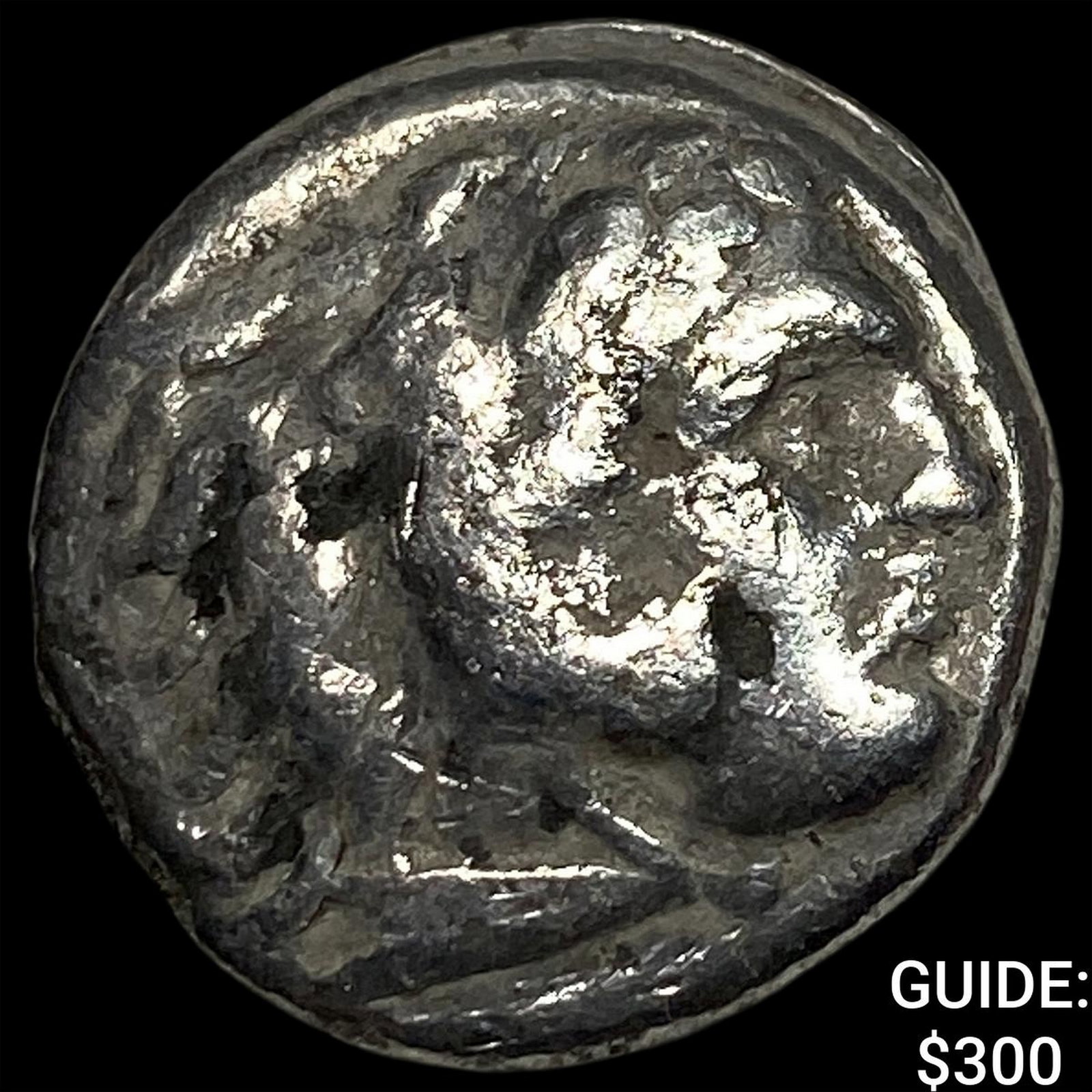 Macedonian Kingdom Alexander III Type Silver Drachm NEARLY UNCIRCULATED: Macedonian Kingdom Alexander III Type Silver Drachm NEARLY UNCIRCULATED