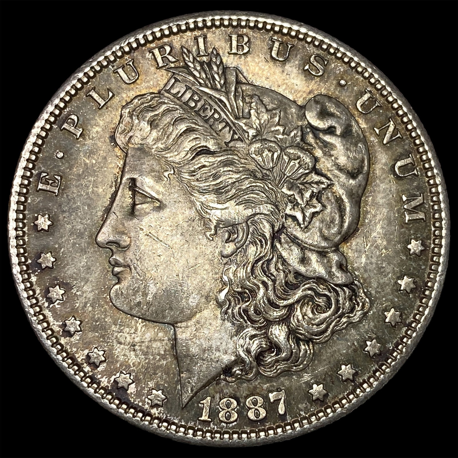 1887-S Silver Morgan Dollar UNCIRCULATED: 1887-S Silver Morgan Dollar UNCIRCULATED