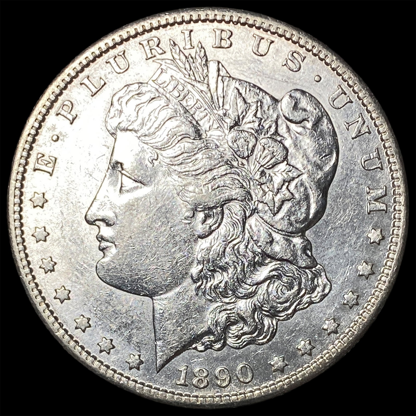 1890-S Silver Morgan Dollar UNCIRCULATED: 1890-S Silver Morgan Dollar UNCIRCULATED