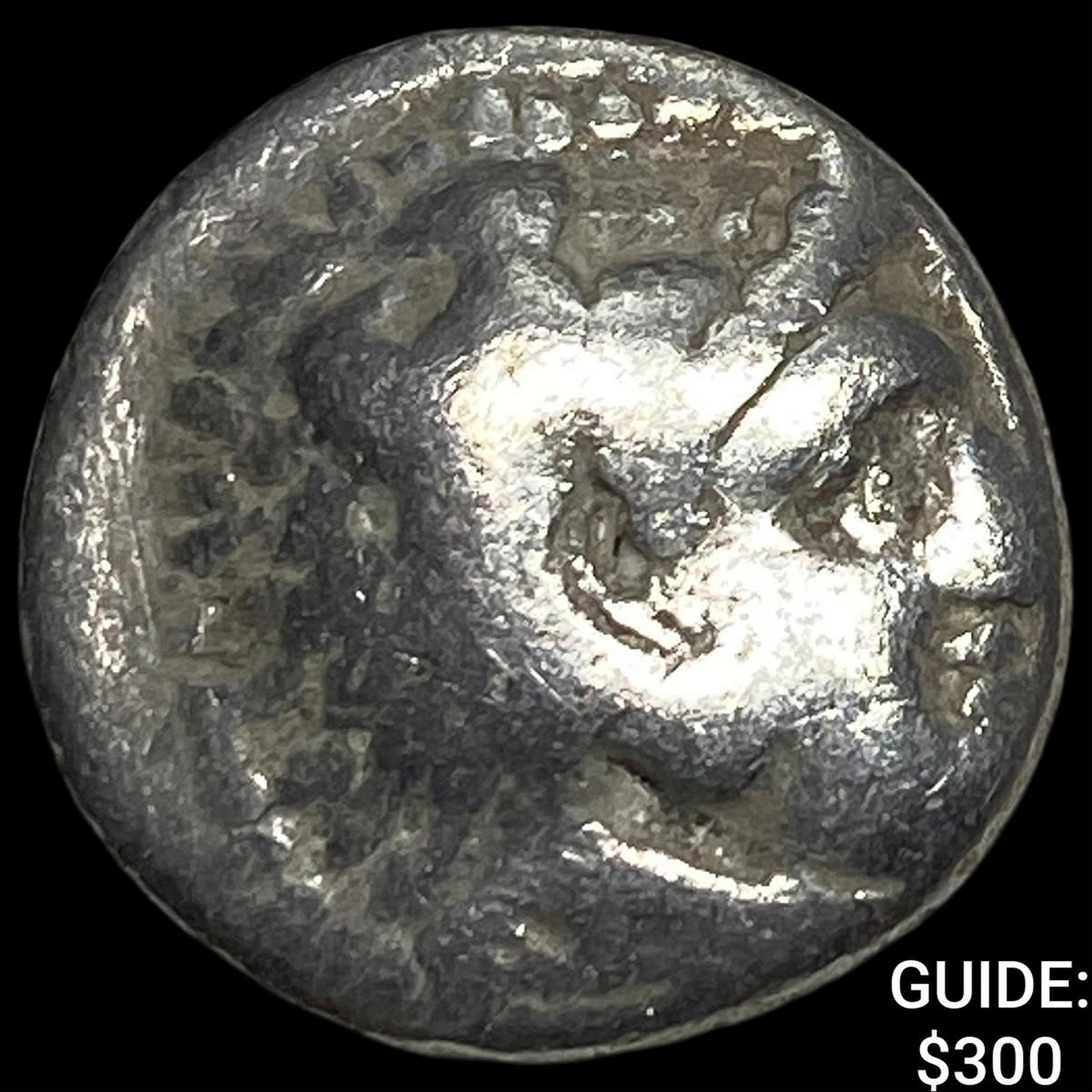 Macedonian Kingdom Alexander III Type Silver Drachm NEARLY UNCIRCULATED: Macedonian Kingdom Alexander III Type Silver Drachm NEARLY UNCIRCULATED