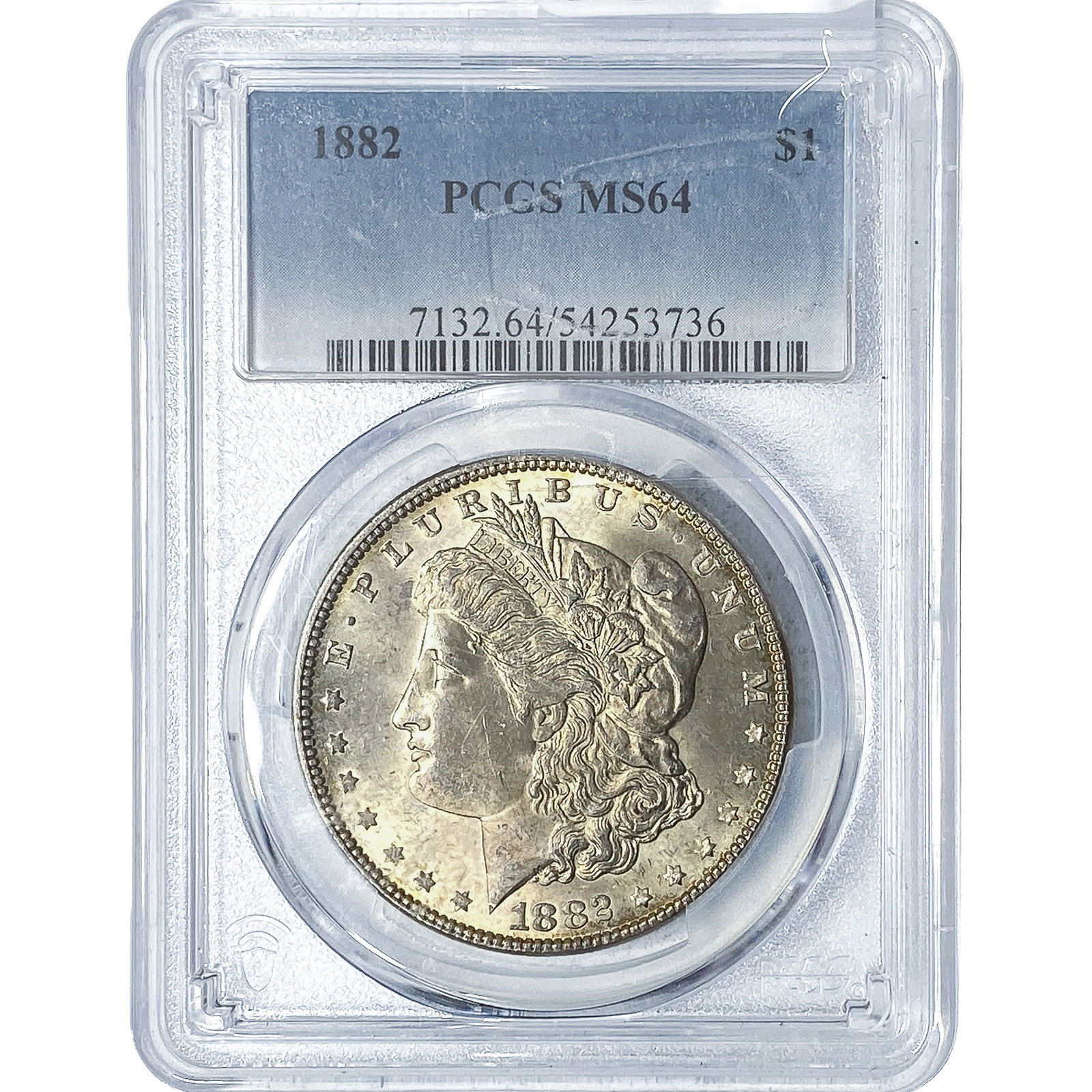 1882 Morgan Silver Dollar PCGS MS64: 1882 Morgan Silver Dollar PCGS MS64