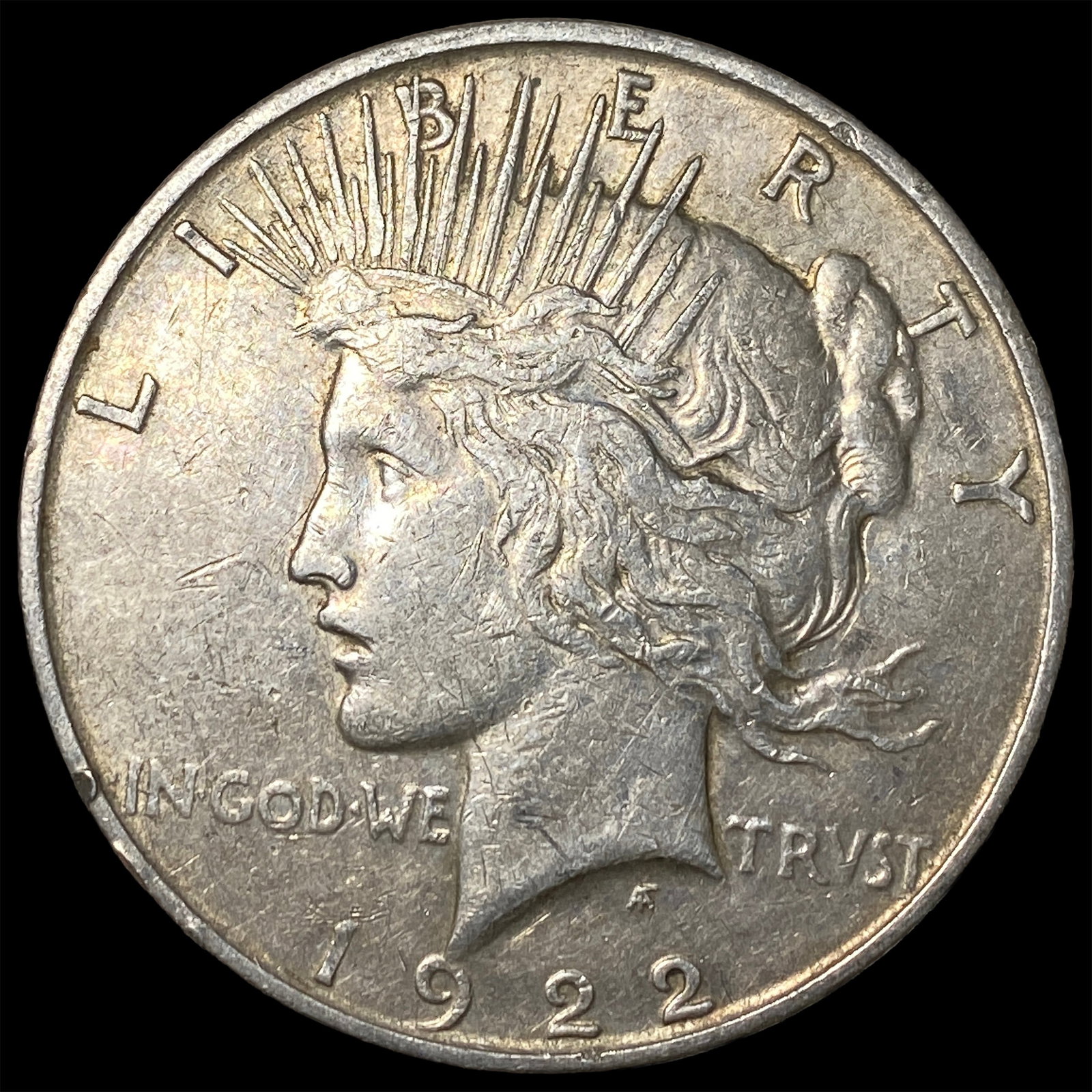1922-D Silver Peace Dollar LIGHTLY CIRCULATED: 1922-D Silver Peace Dollar LIGHTLY CIRCULATED
