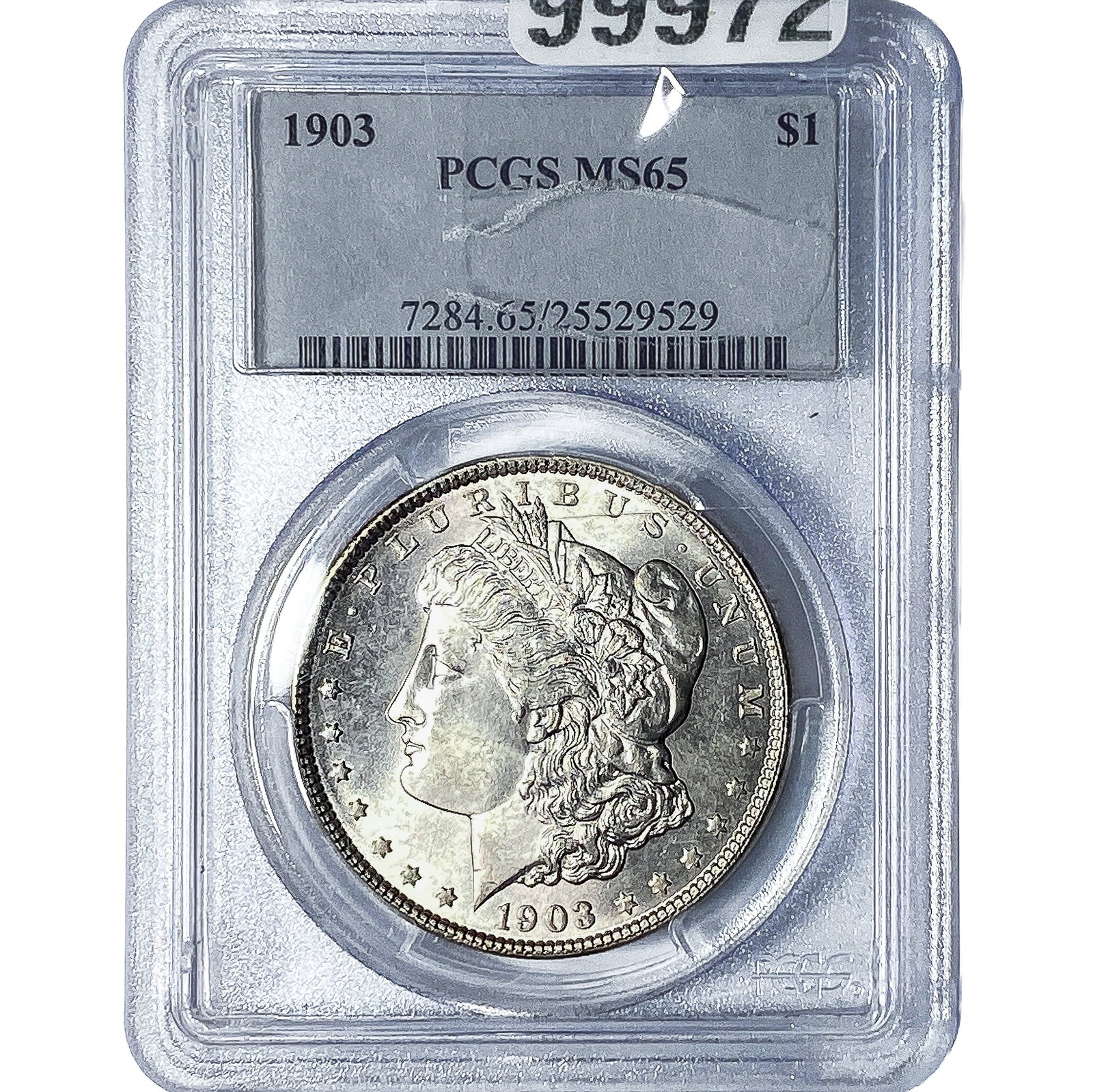 1903 Morgan Silver Dollar PCGS MS65: 1903 Morgan Silver Dollar PCGS MS65
