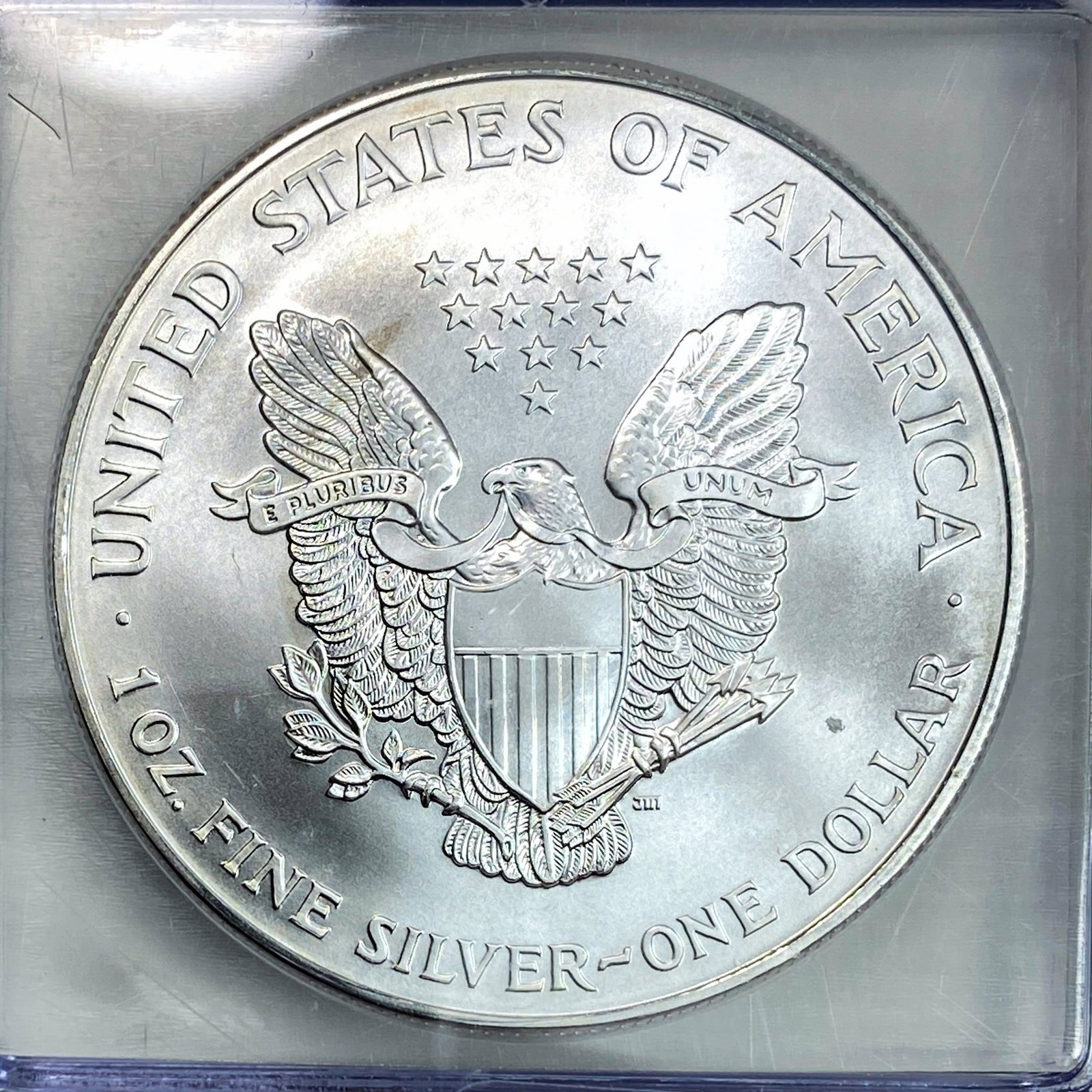 1999 Silver Eagle ICG MS70 - 4