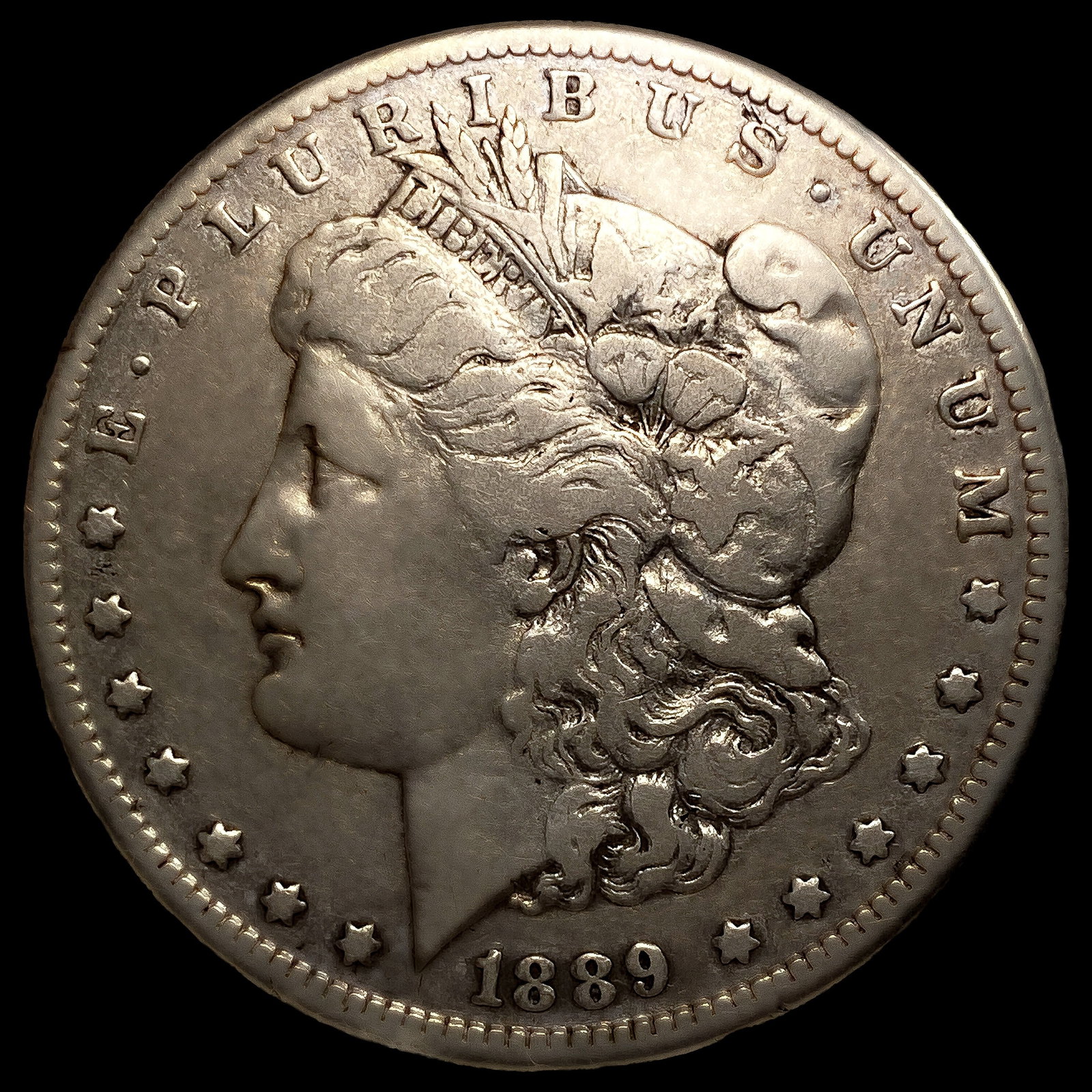 1889-CC Morgan Silver Dollar: 1889-CC Morgan Silver Dollar