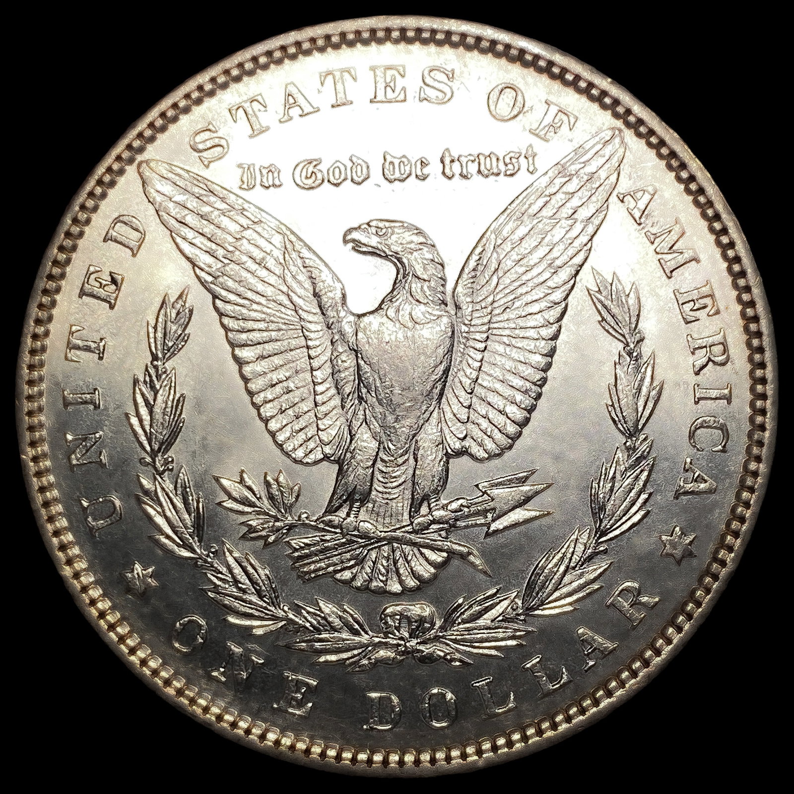 1893 Morgan Silver Dollar - 2