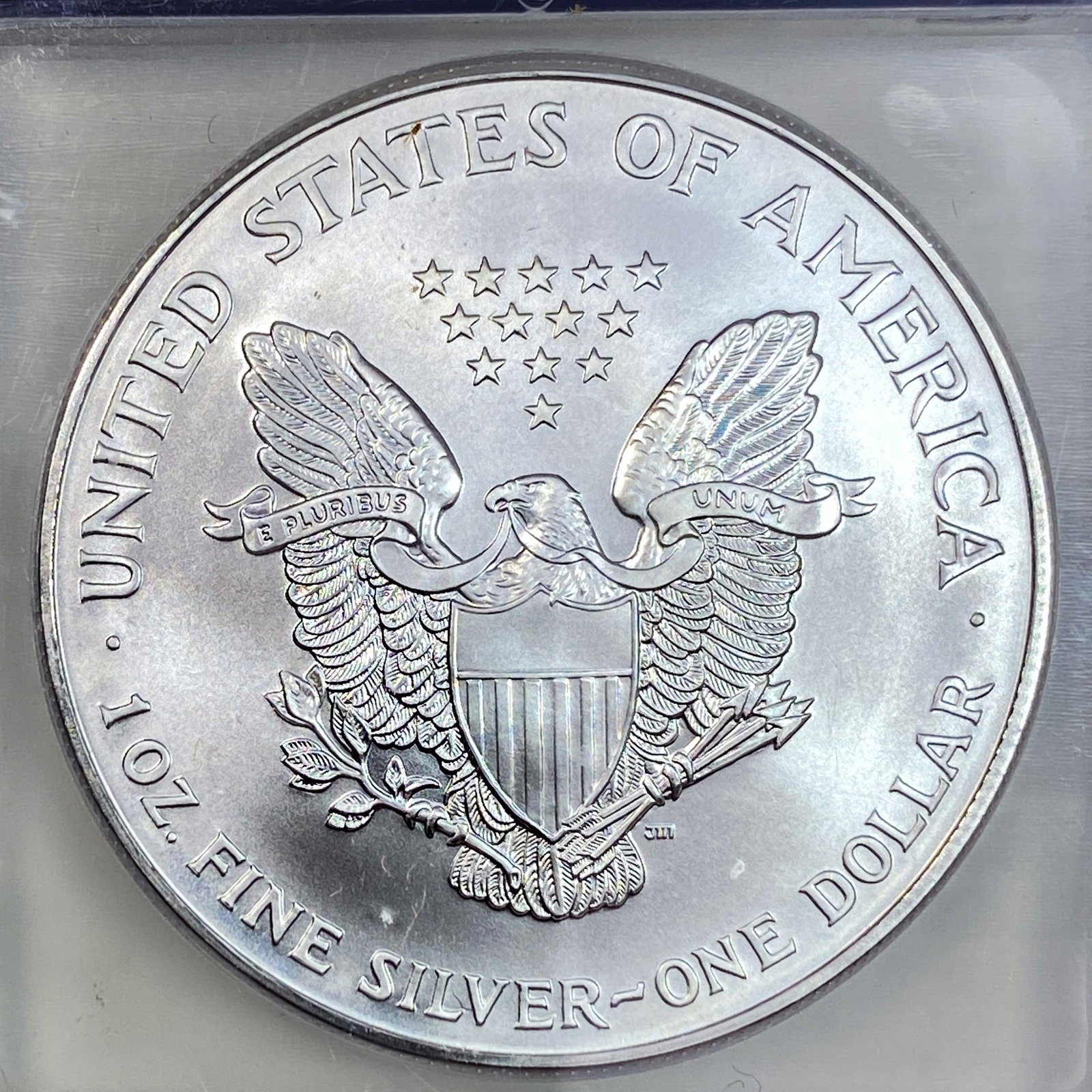 1999 Silver Eagle ICG MS70 - 4