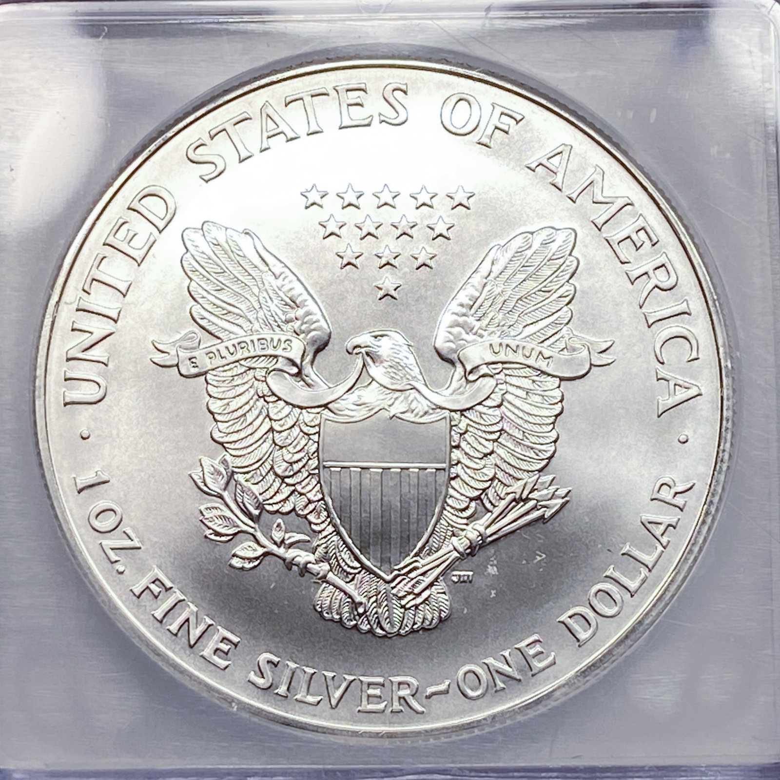 1999 Silver Eagle ICG MS70 - 4