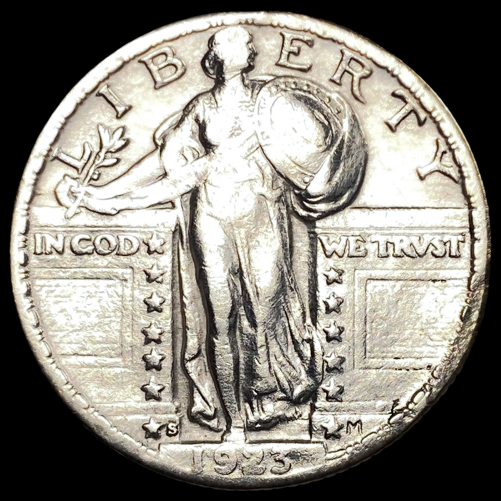 1923-S Standing Liberty Quarter: 1923-S Standing Liberty Quarter