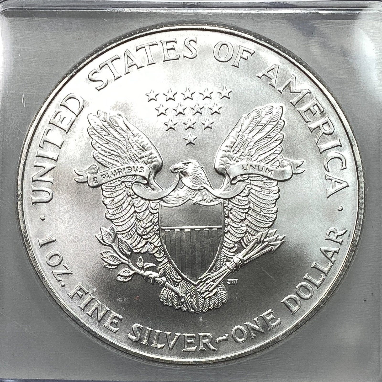 1999 Silver Eagle ICG MS70 - 4