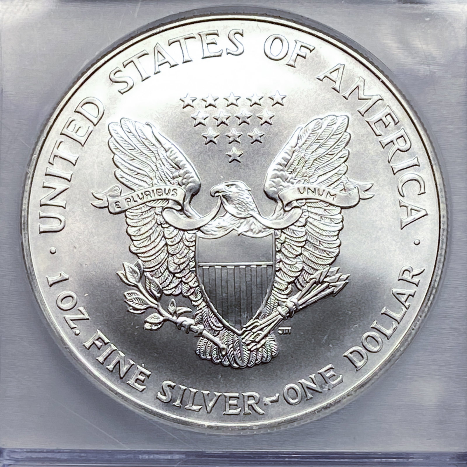 1999 Silver Eagle ICG MS70 - 4