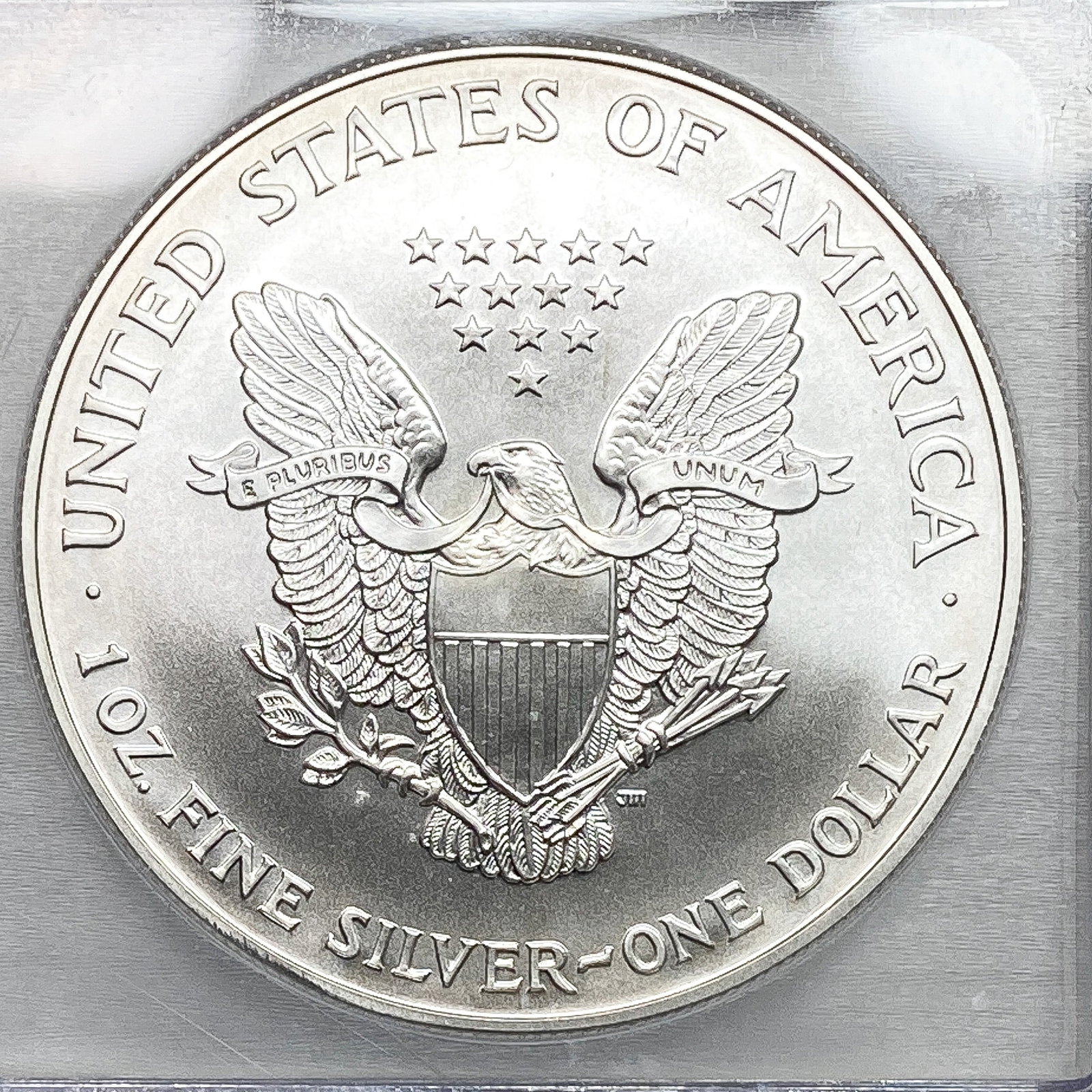 1999 Silver Eagle ICG MS70 - 4