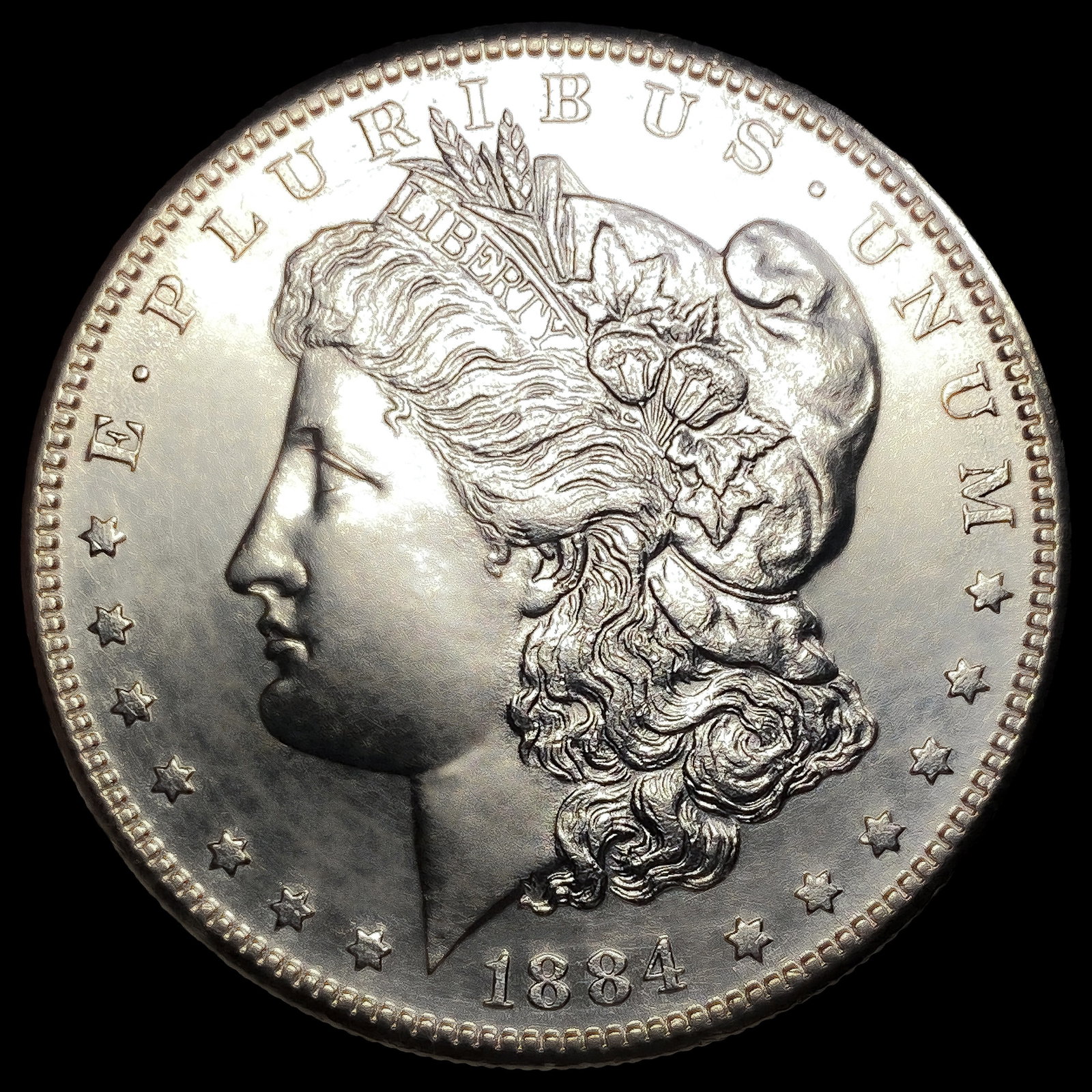 1884-S Morgan Silver Dollar: 1884-S Morgan Silver Dollar
