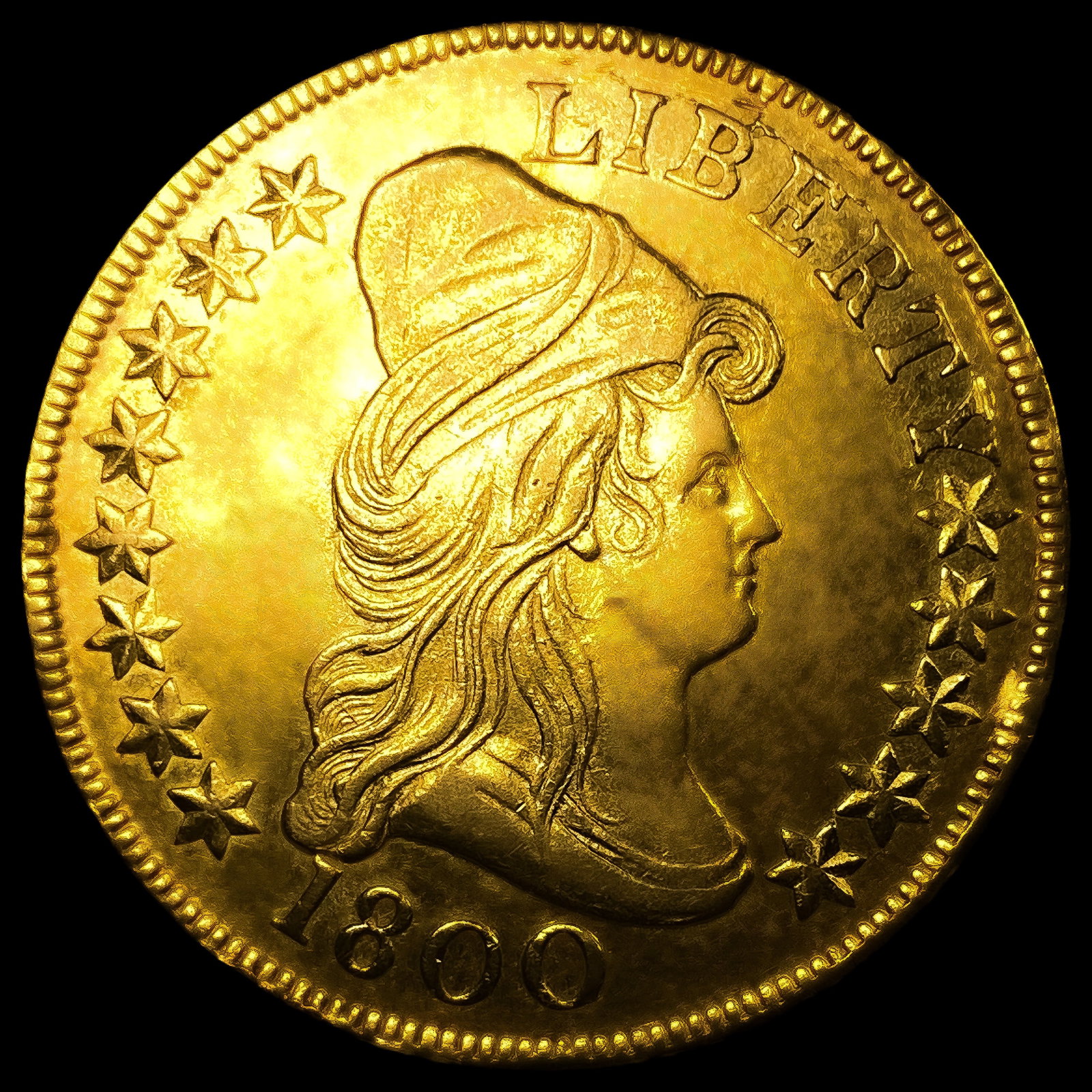 1800 $10 Gold Eagle: 1800 $10 Gold Eagle
