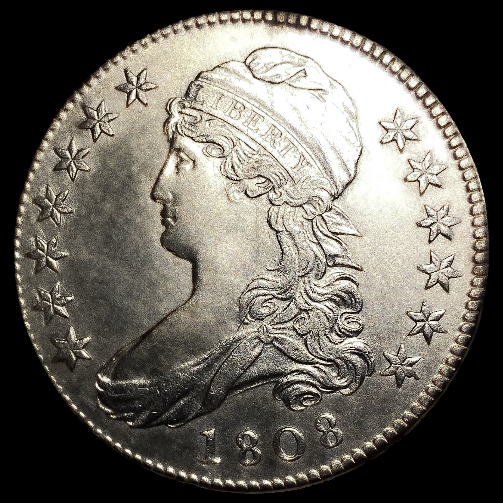 1808 Capped Bust Half Dollar (1 of 2)