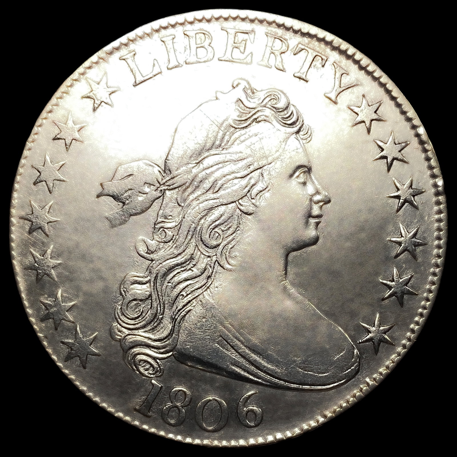 1806 Draped Bust Half Dollar: 1806 Draped Bust Half Dollar