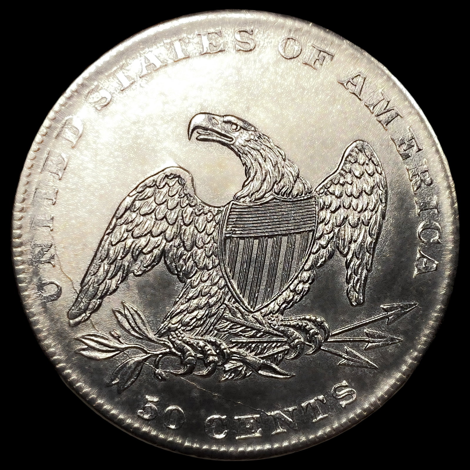 1837 Capped Bust Half Dollar - 2