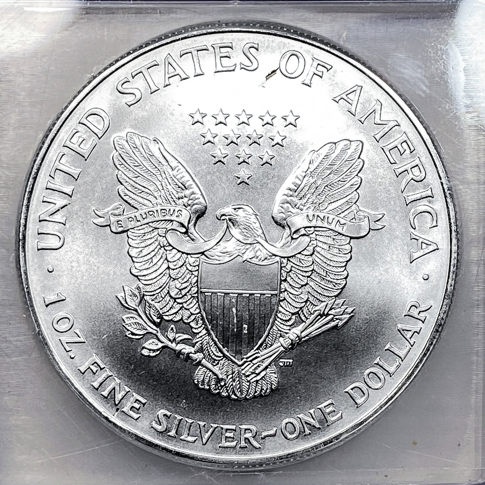 1999 Silver Eagle ICG MS70 - 4