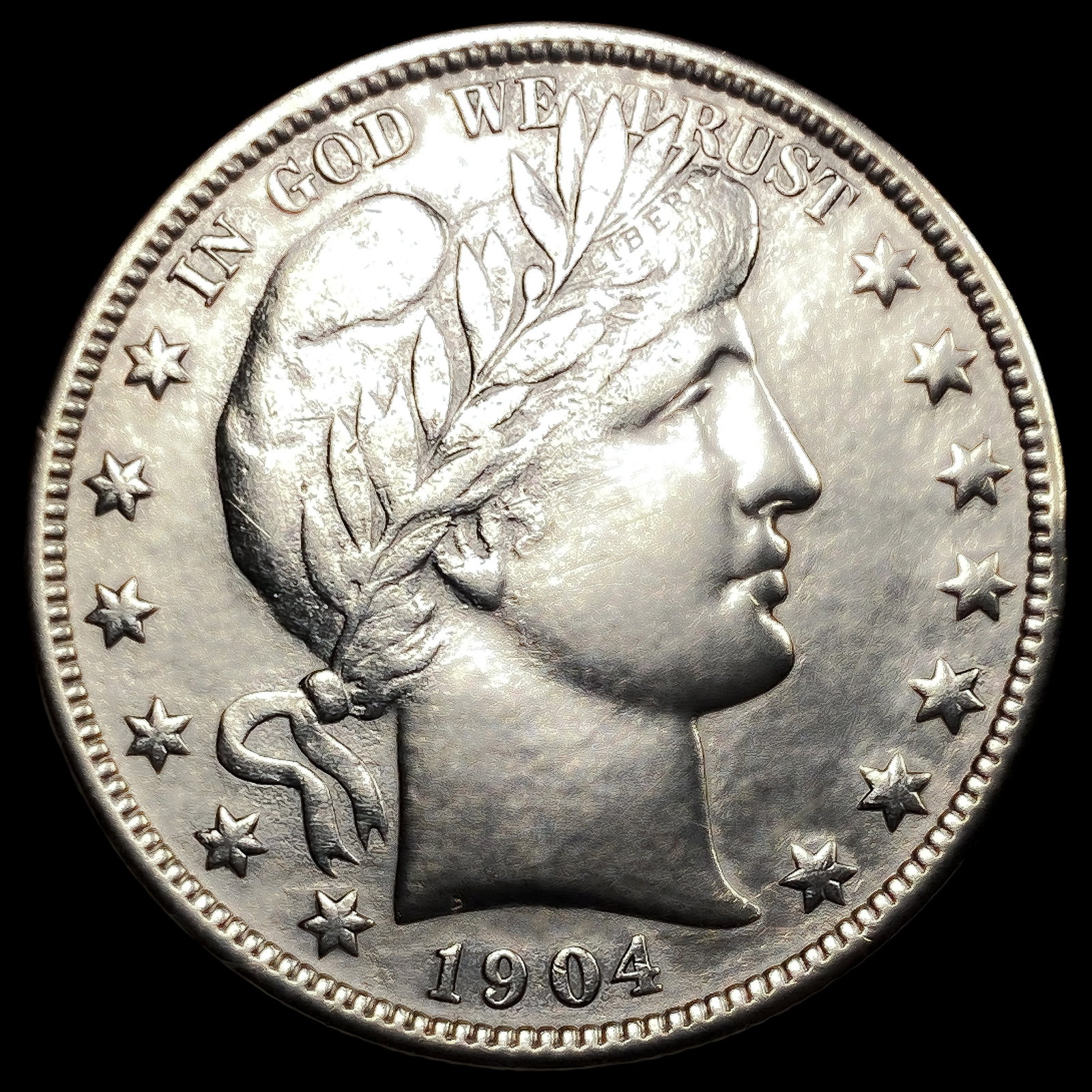 1904-S Barber Half Dollar (1 of 2)