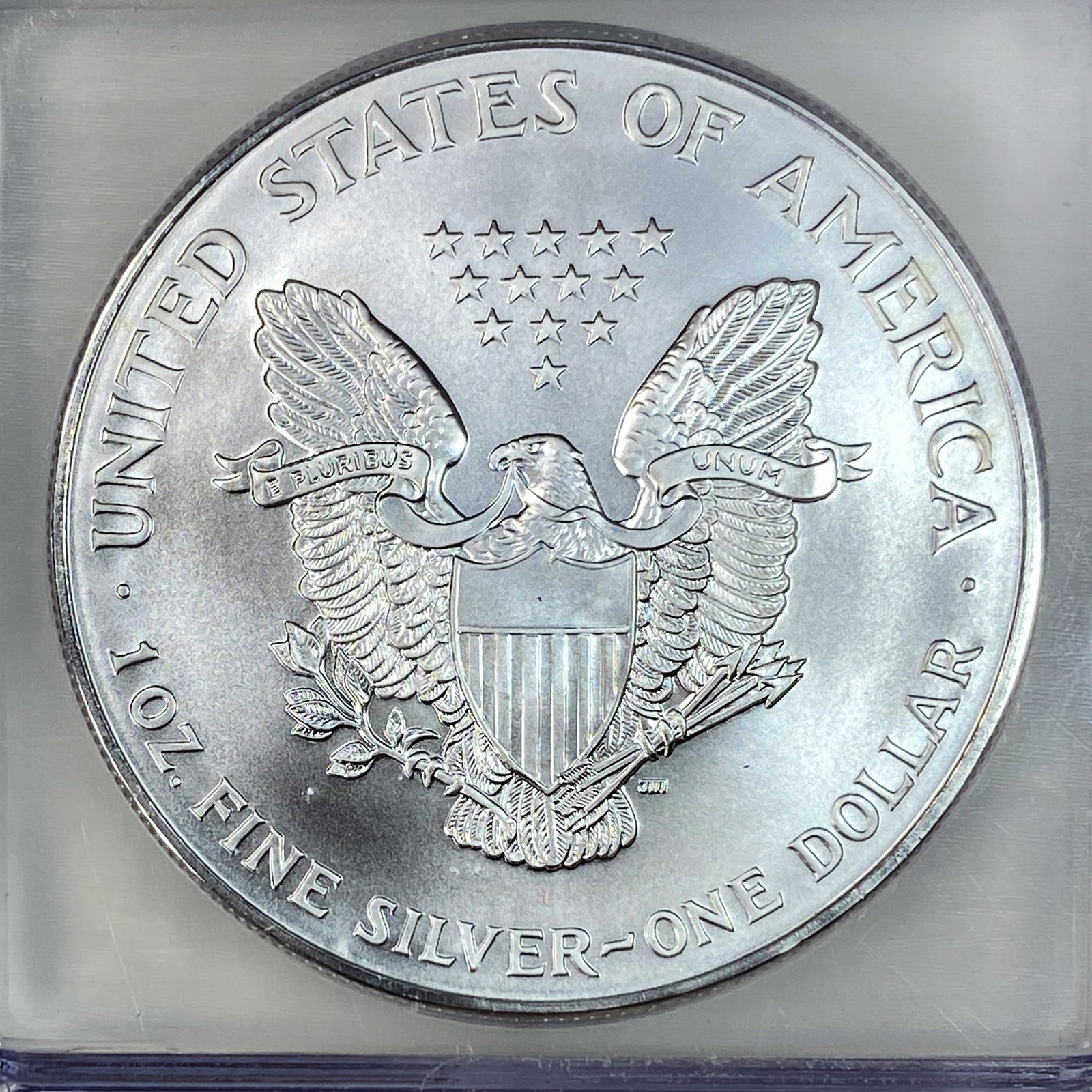 1999 Silver Eagle ICG MS70 - 4