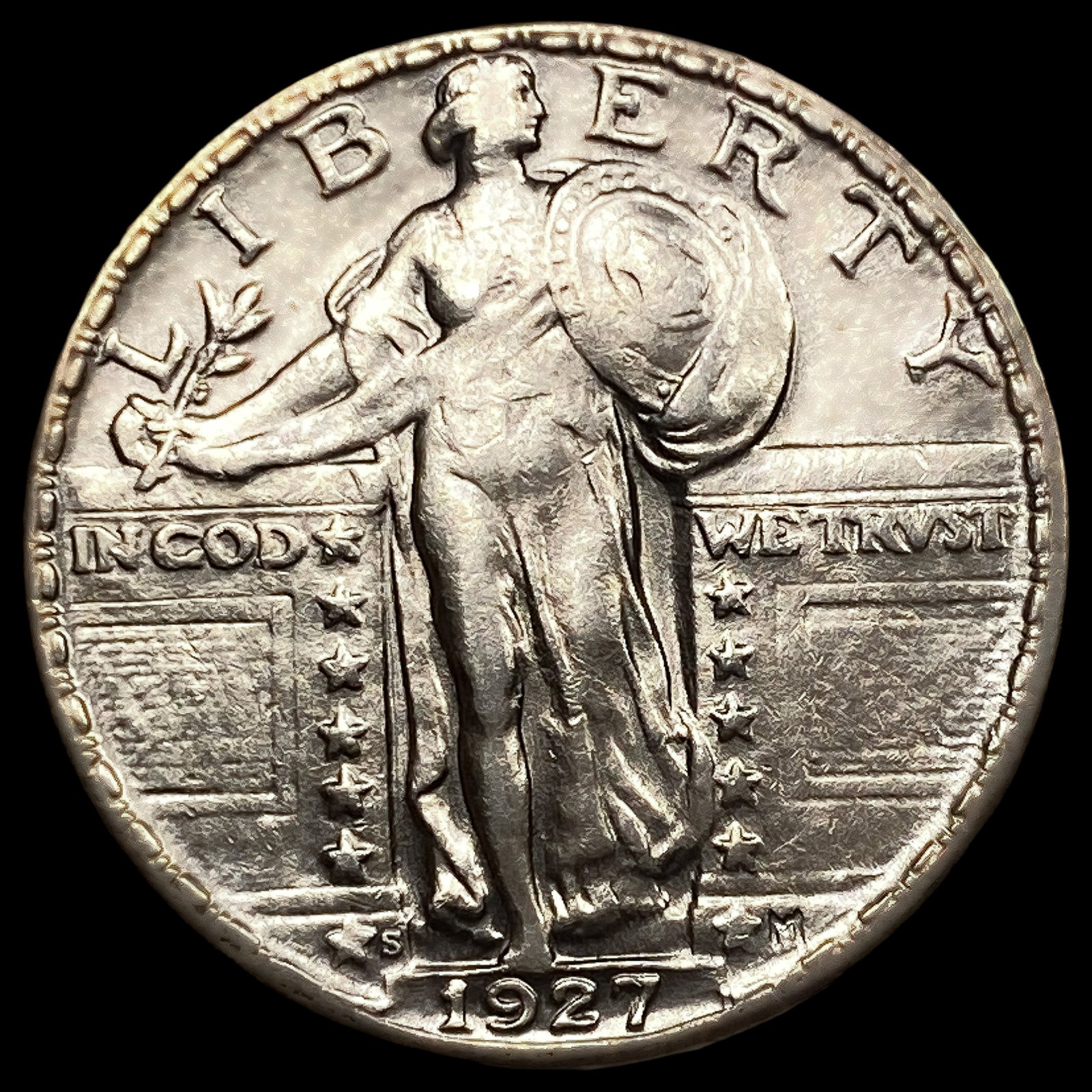 1927-S Standing Liberty Quarter: 1927-S Standing Liberty Quarter